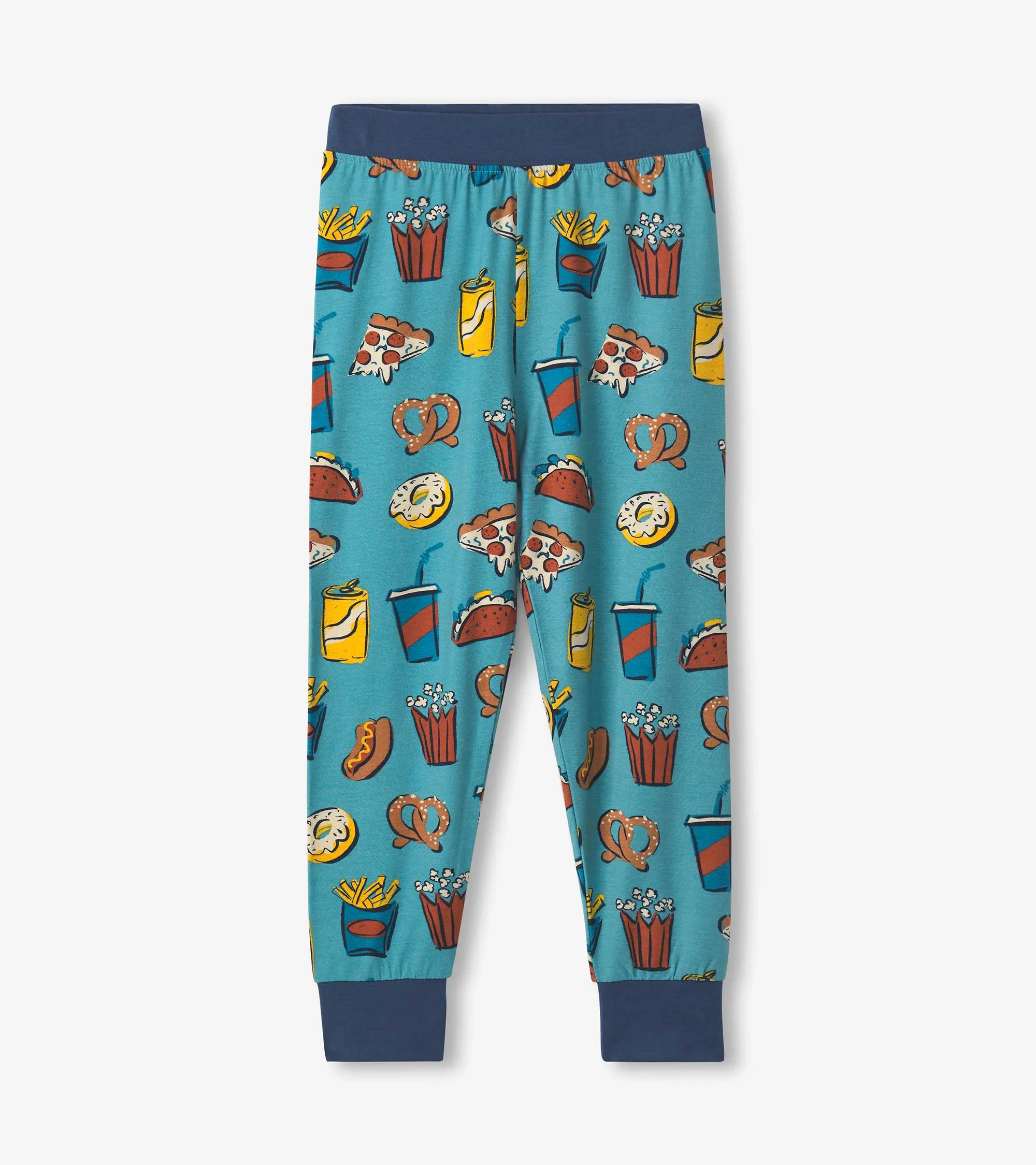 Boys Carnival Food Bamboo Pajama Set -Hatley