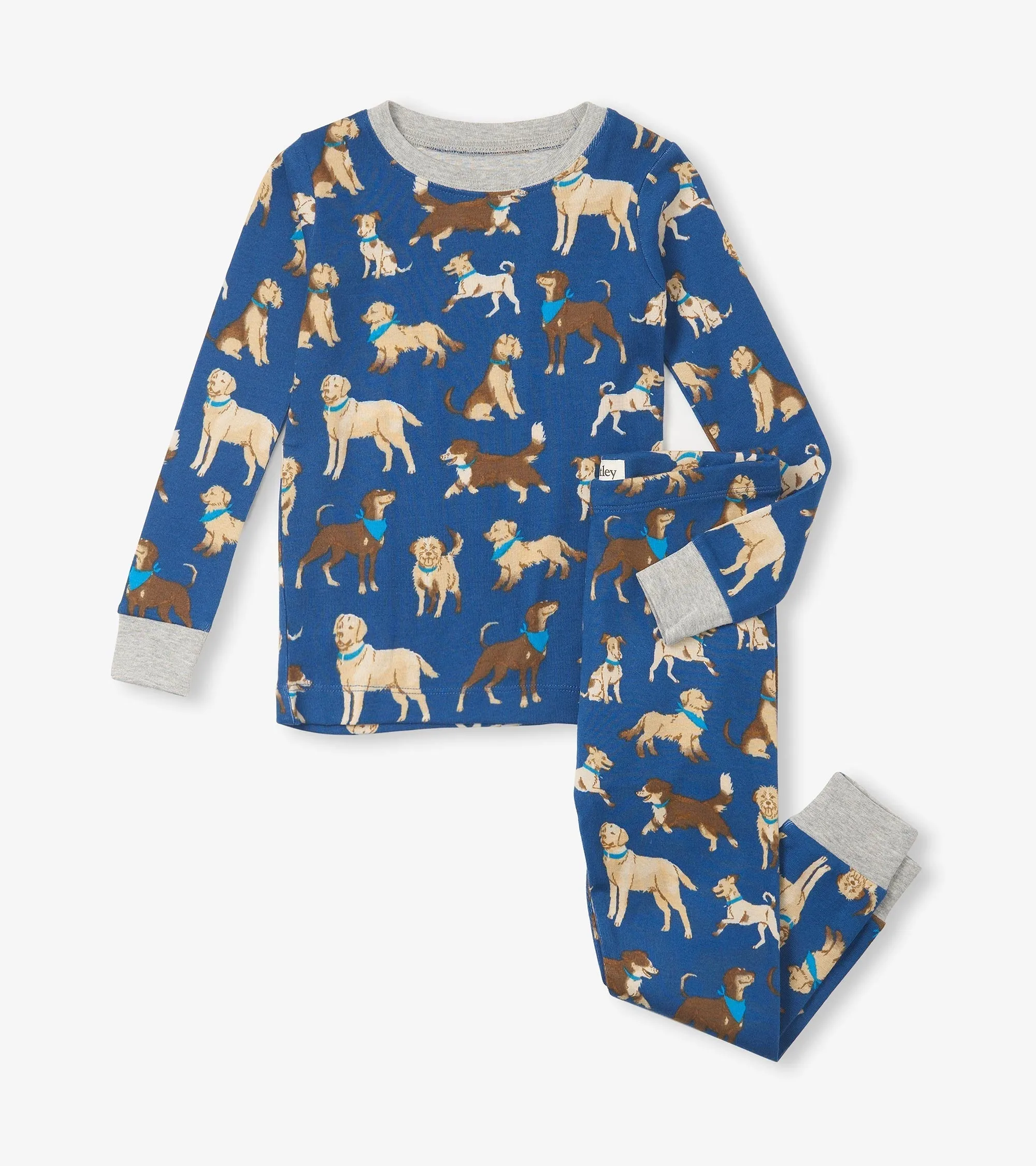 Boys Classic Dogs Organic Cotton Pajama Set -Hatley