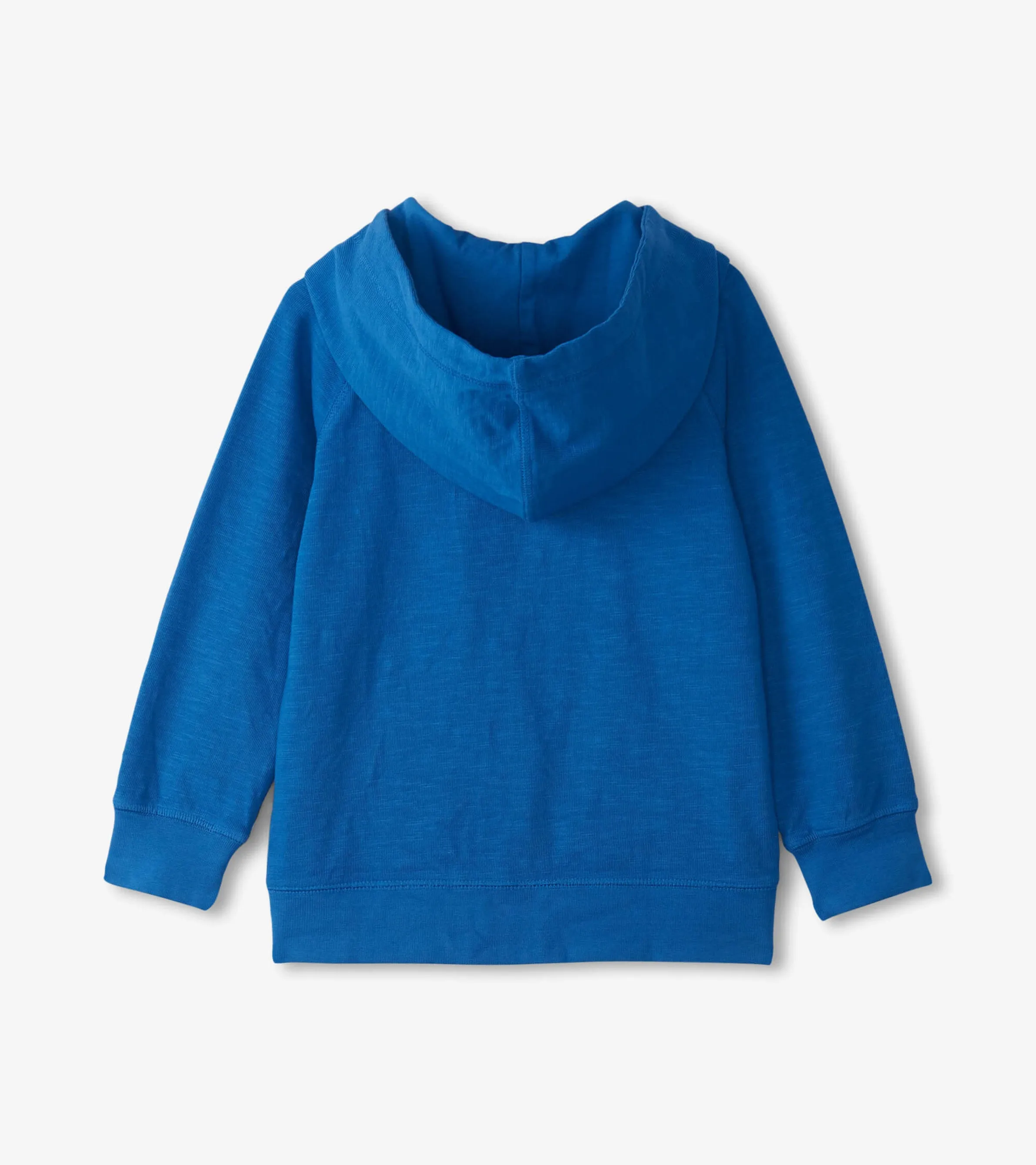 Boys Deep Blue Sky Zip-Up Hoodie -Hatley