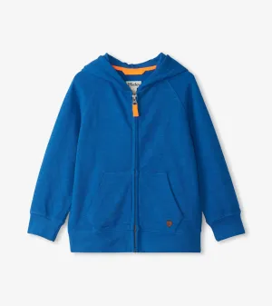 Boys Deep Blue Sky Zip-Up Hoodie -Hatley