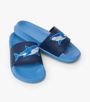 Boys Deep-Sea Sharks Slides -Hatley
