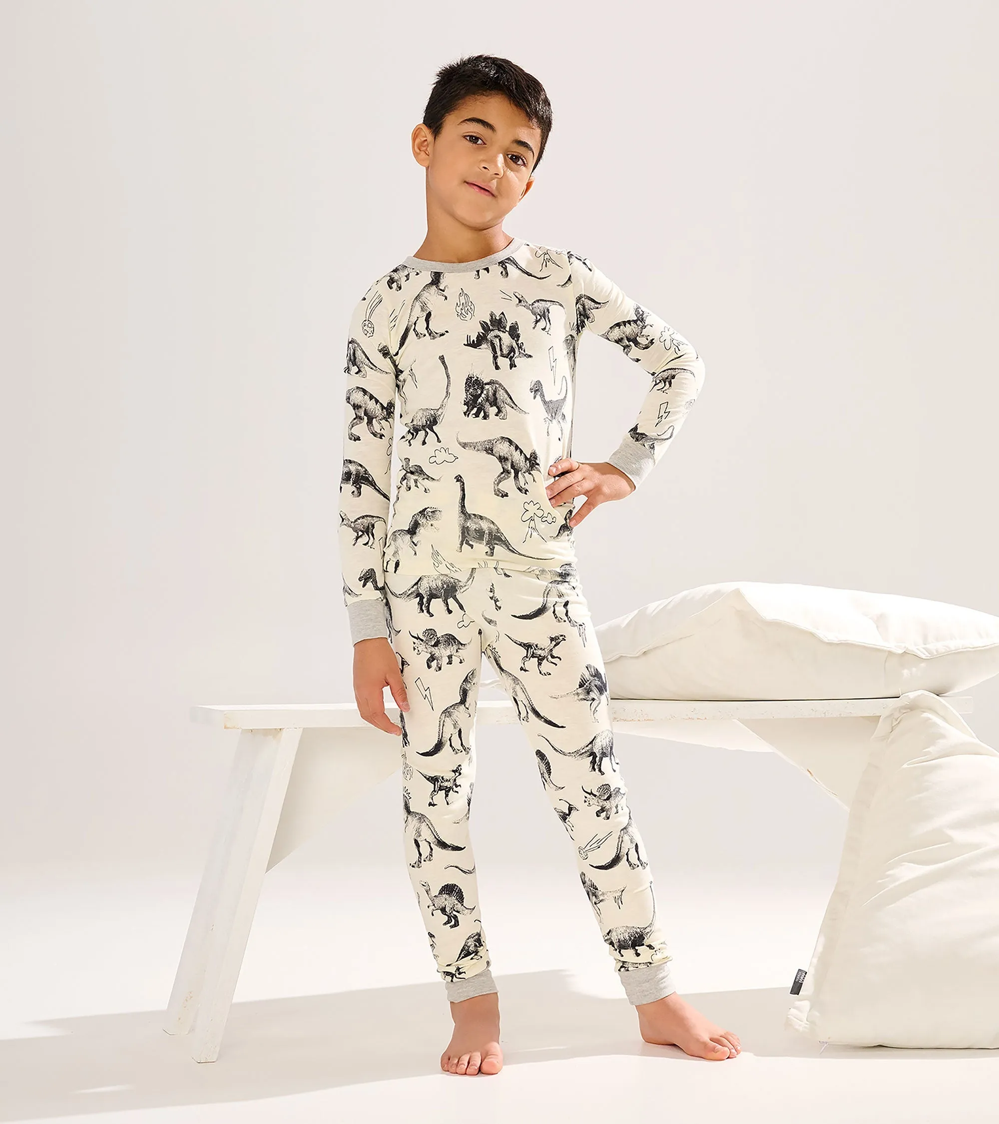 Boys Dino Extinction Pajama Set -Hatley