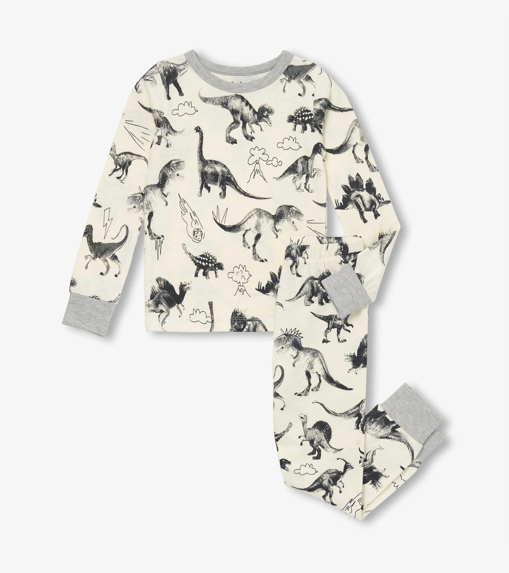 Boys Dino Extinction Pajama Set -Hatley