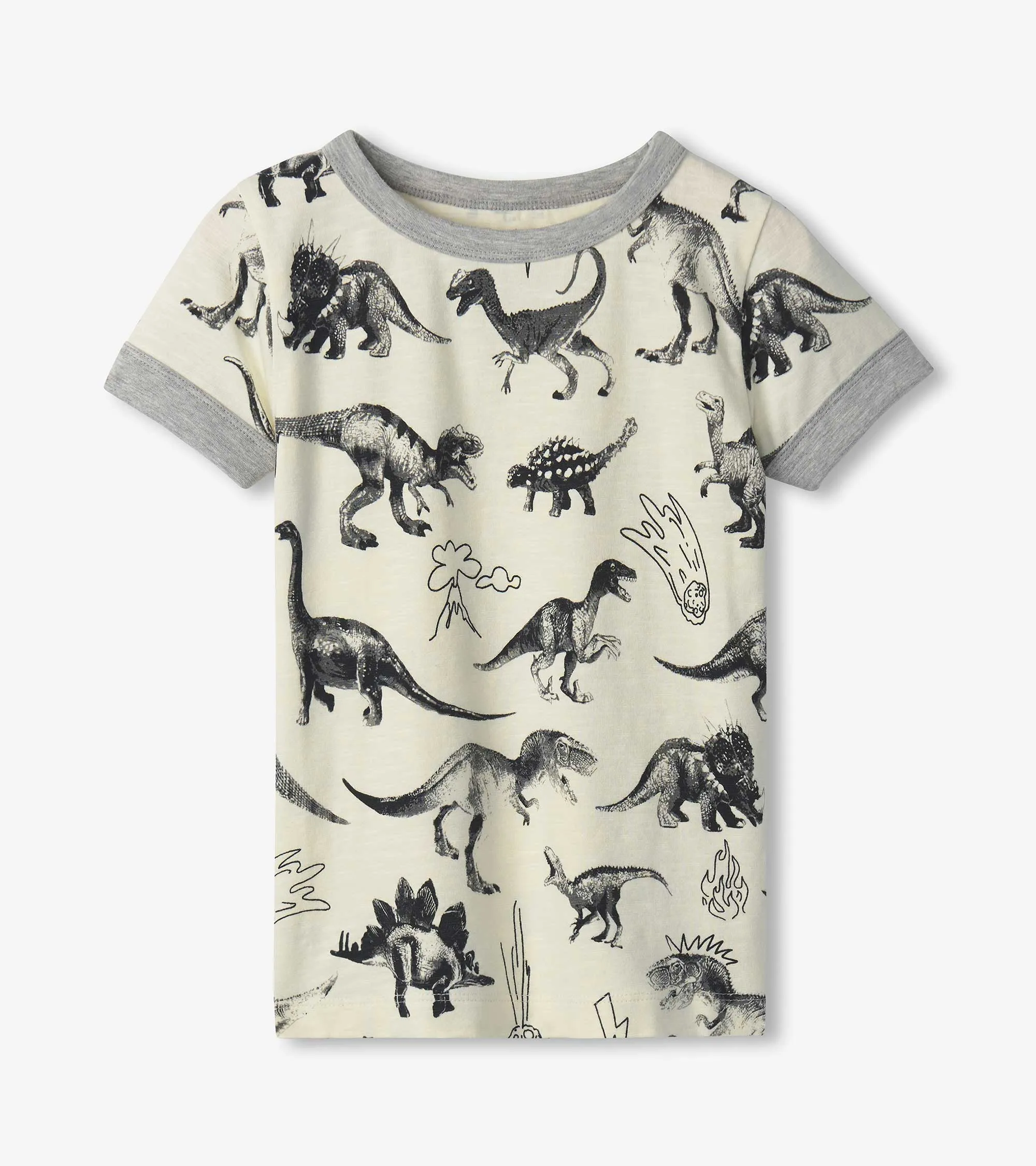Boys Dino Extinction Short Pajama Set -Hatley