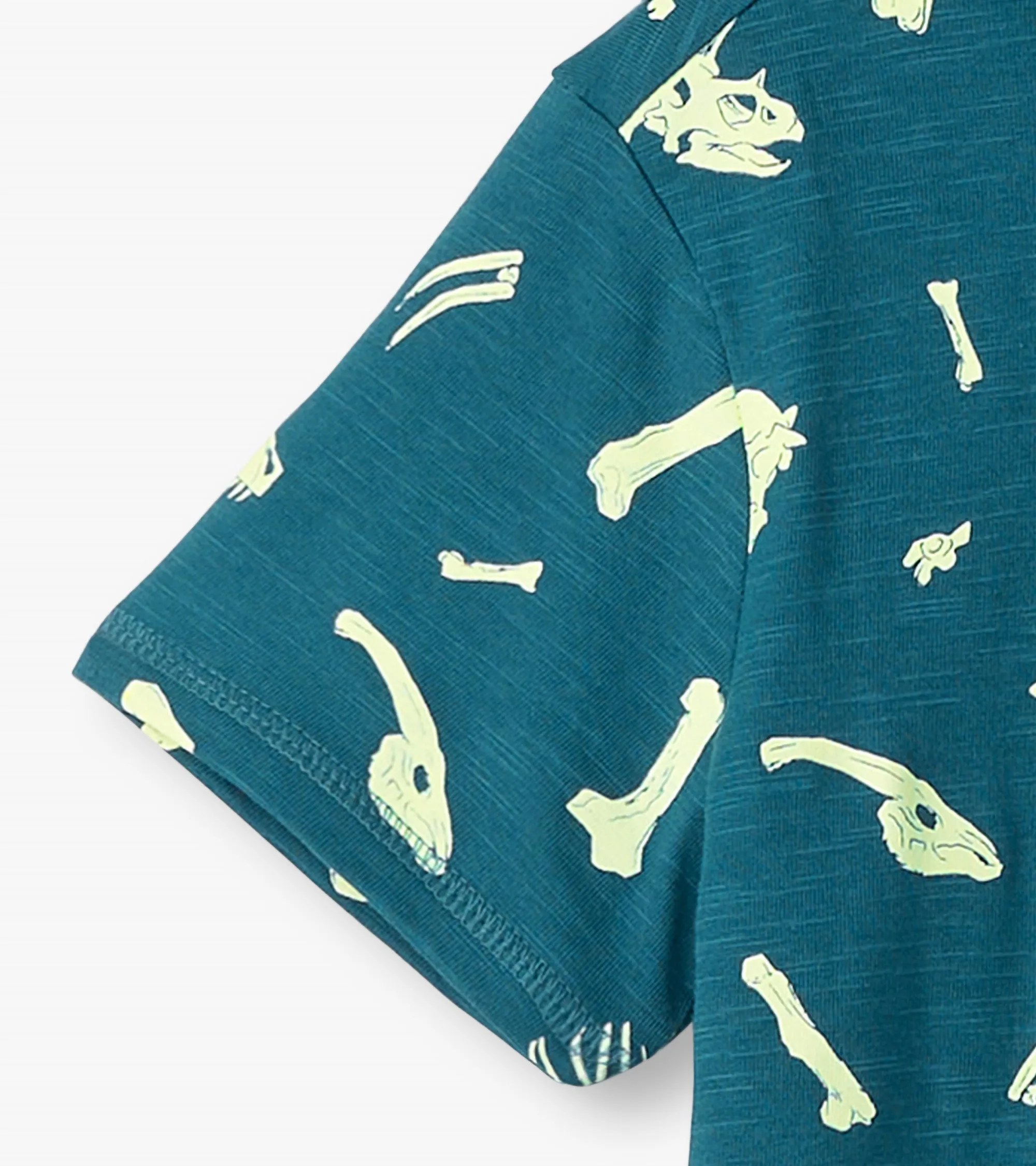 Boys Dino Fossils Glow in the Dark Graphic Tee -Hatley
