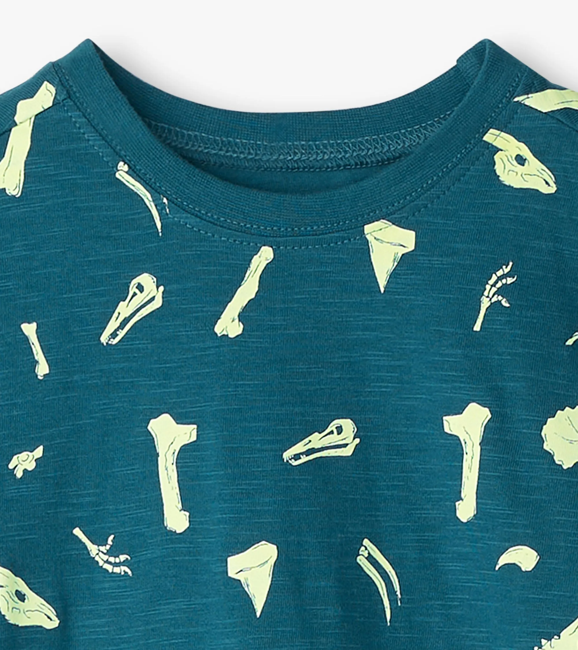 Boys Dino Fossils Glow in the Dark Graphic Tee -Hatley