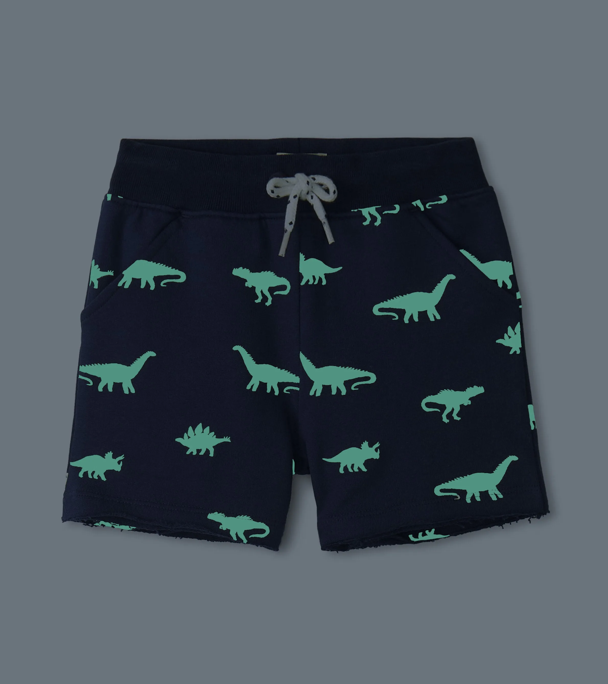 Boys Dino Glow Pull-On Shorts -Hatley