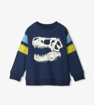 Boys Dino Glow Pullover Sweatshirt -Hatley
