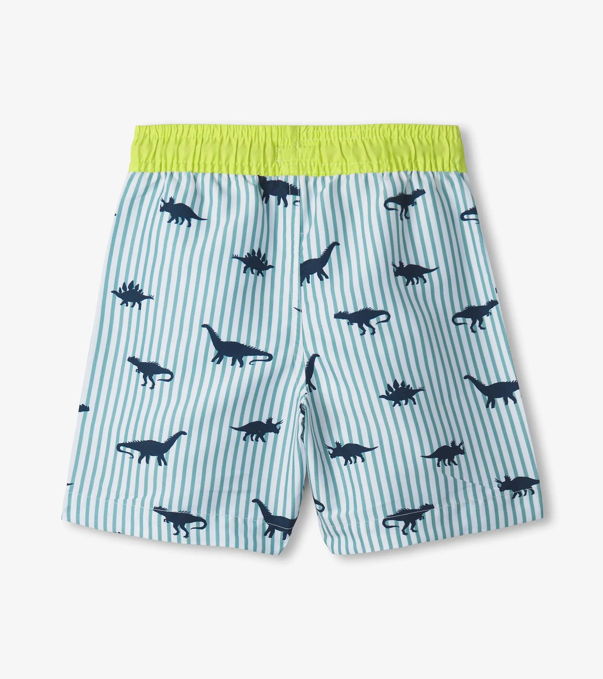 Boys Dino Stripes Swim Trunks -Hatley