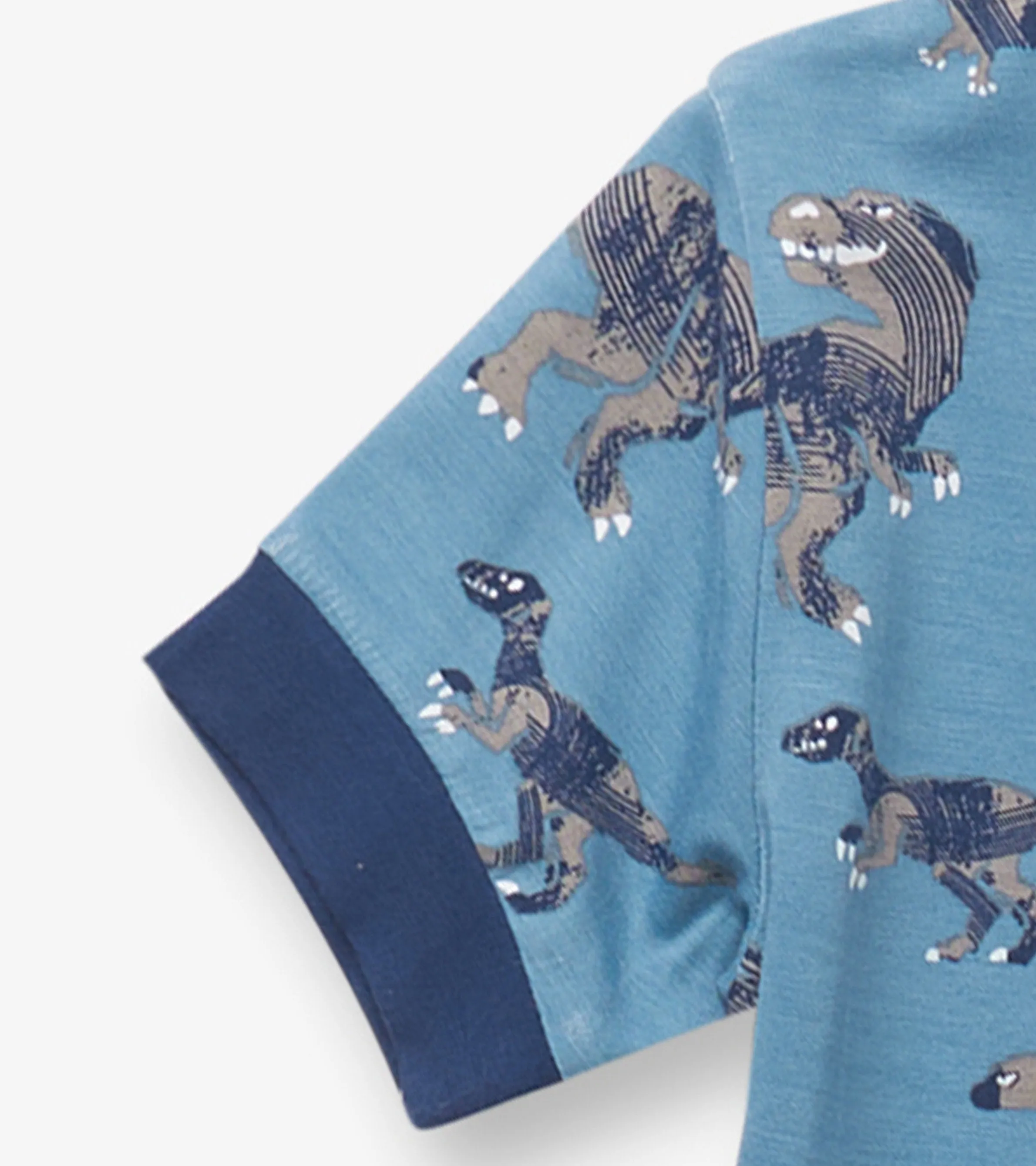 Boys Dinosaur Bamboo Short Pajama Set -Hatley