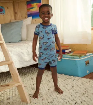 Boys Dinosaur Bamboo Short Pajama Set -Hatley