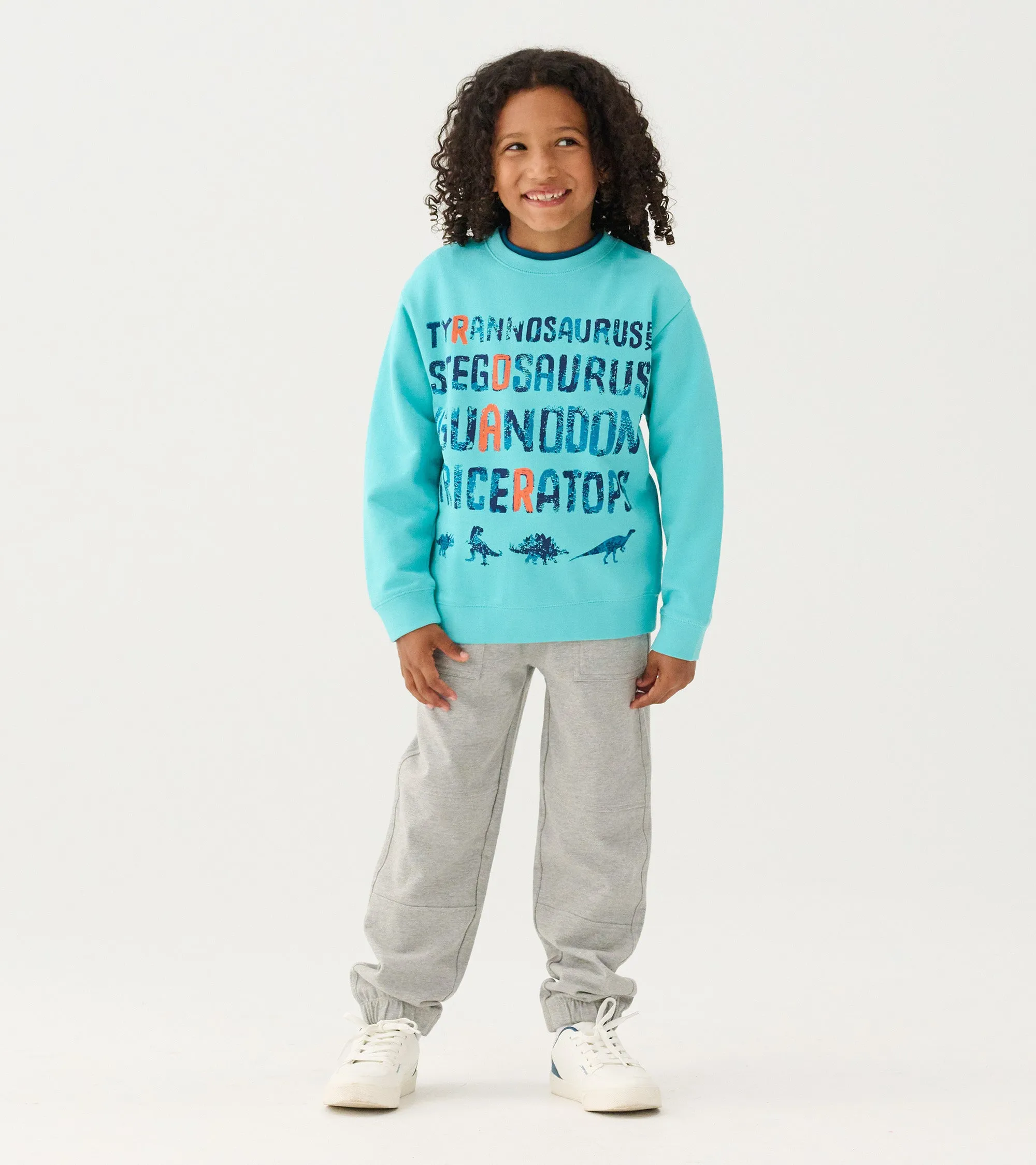 Boys Dinosaur Roar Sweatshirt -Hatley