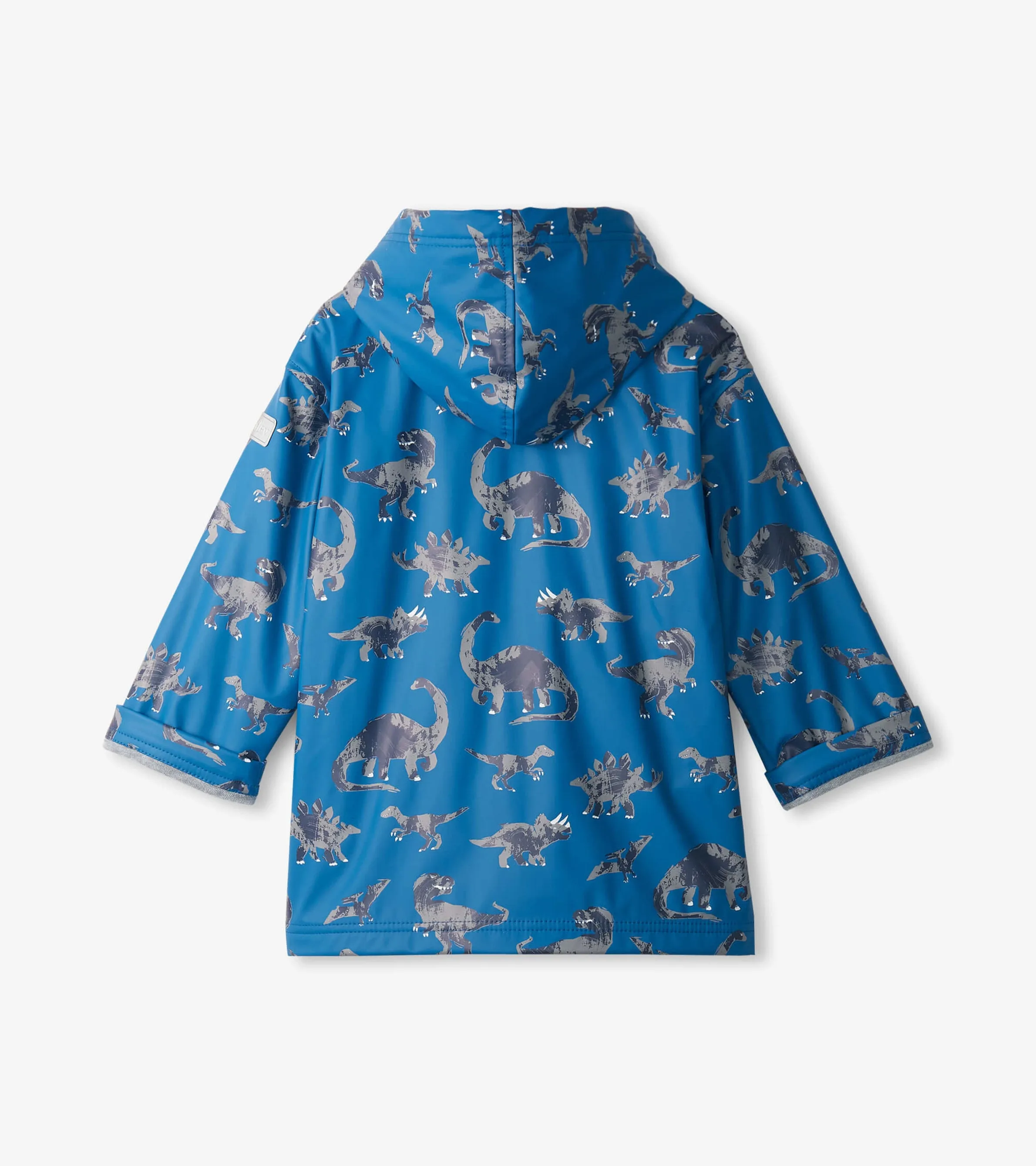 Boys Dinosaur Zip-Up Rain Jacket -Hatley