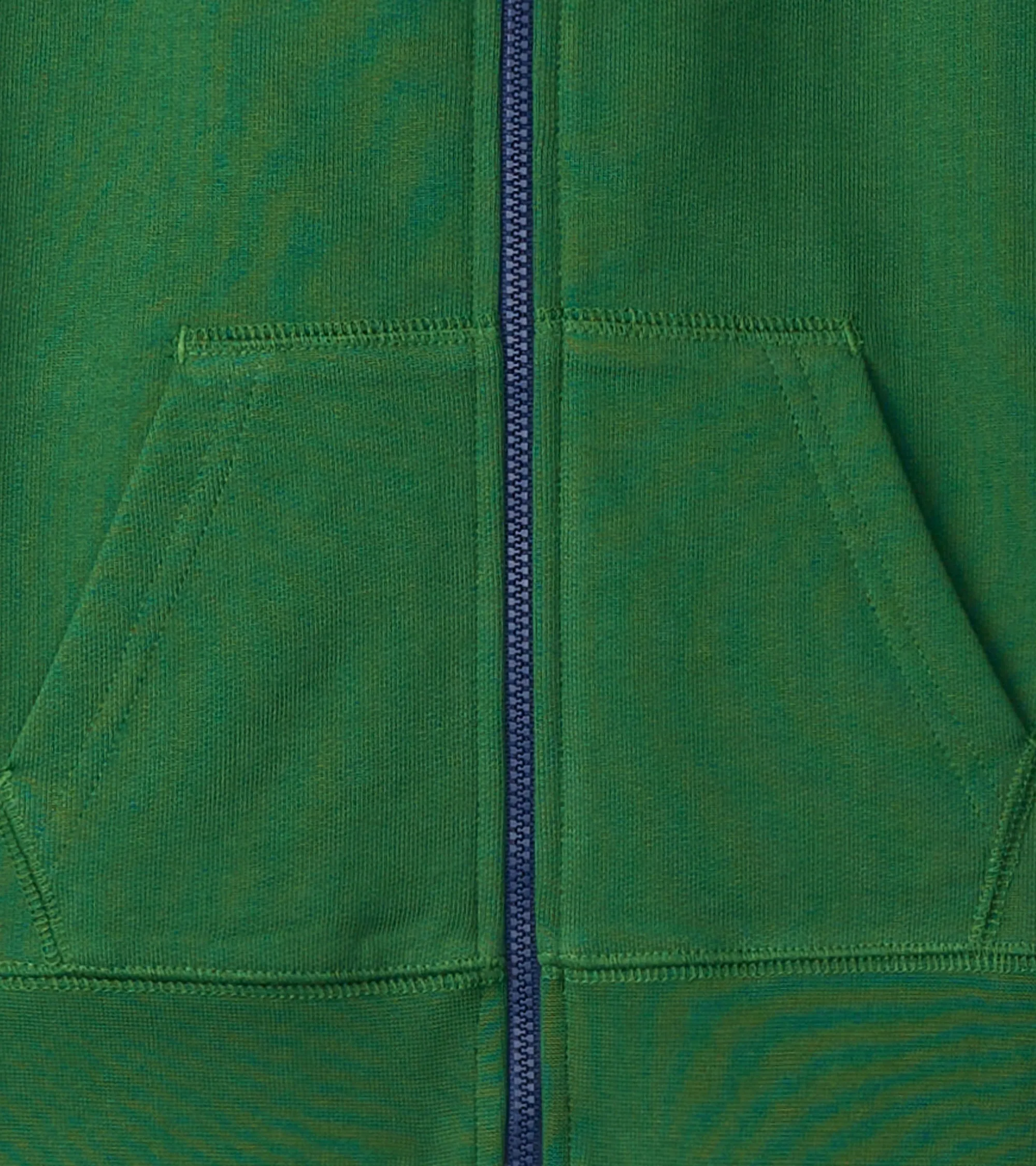 Boys Eden Green Zip-Up Hoodie -Hatley