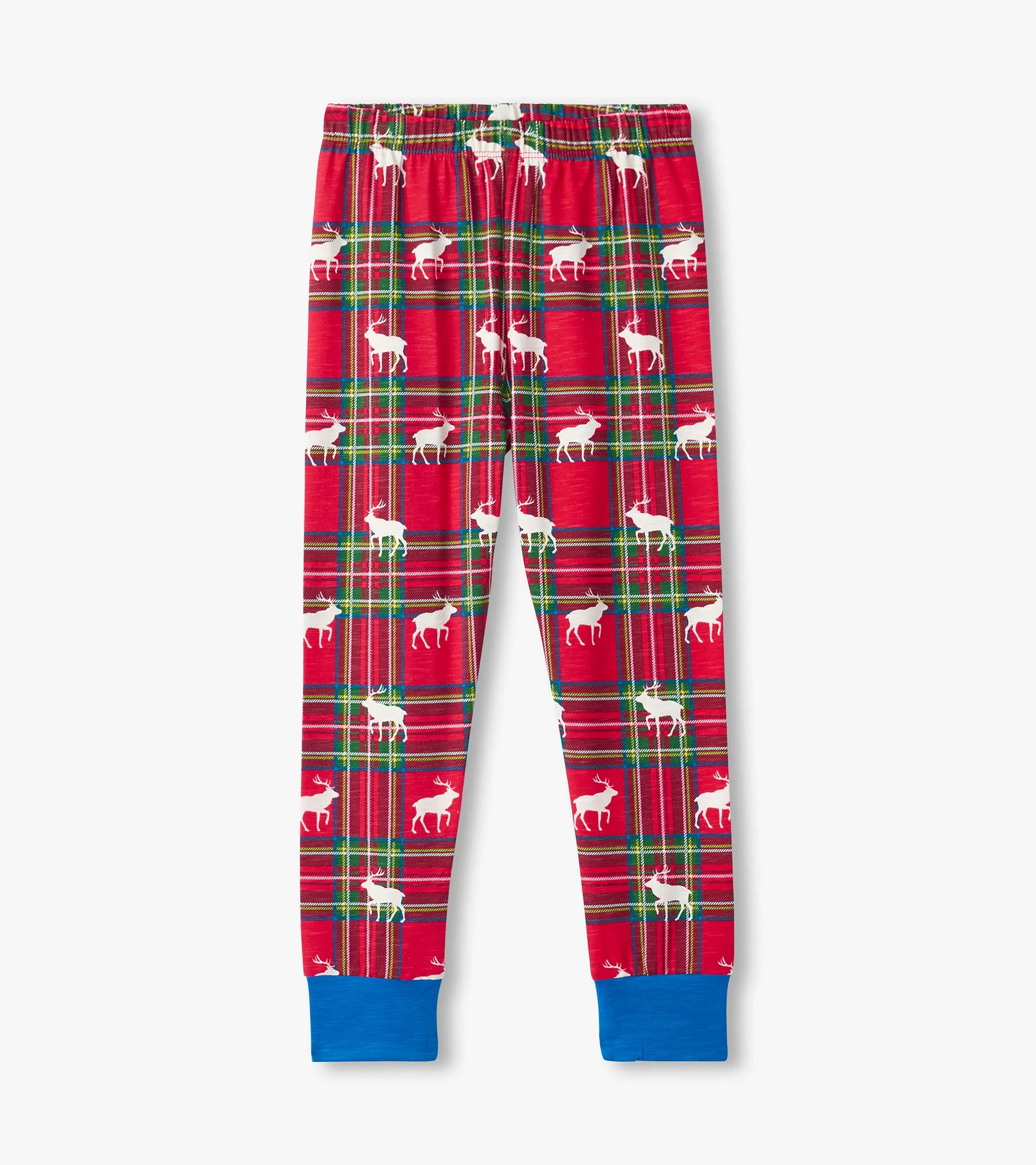 Boys Elk Plaid Pajama Set -Hatley
