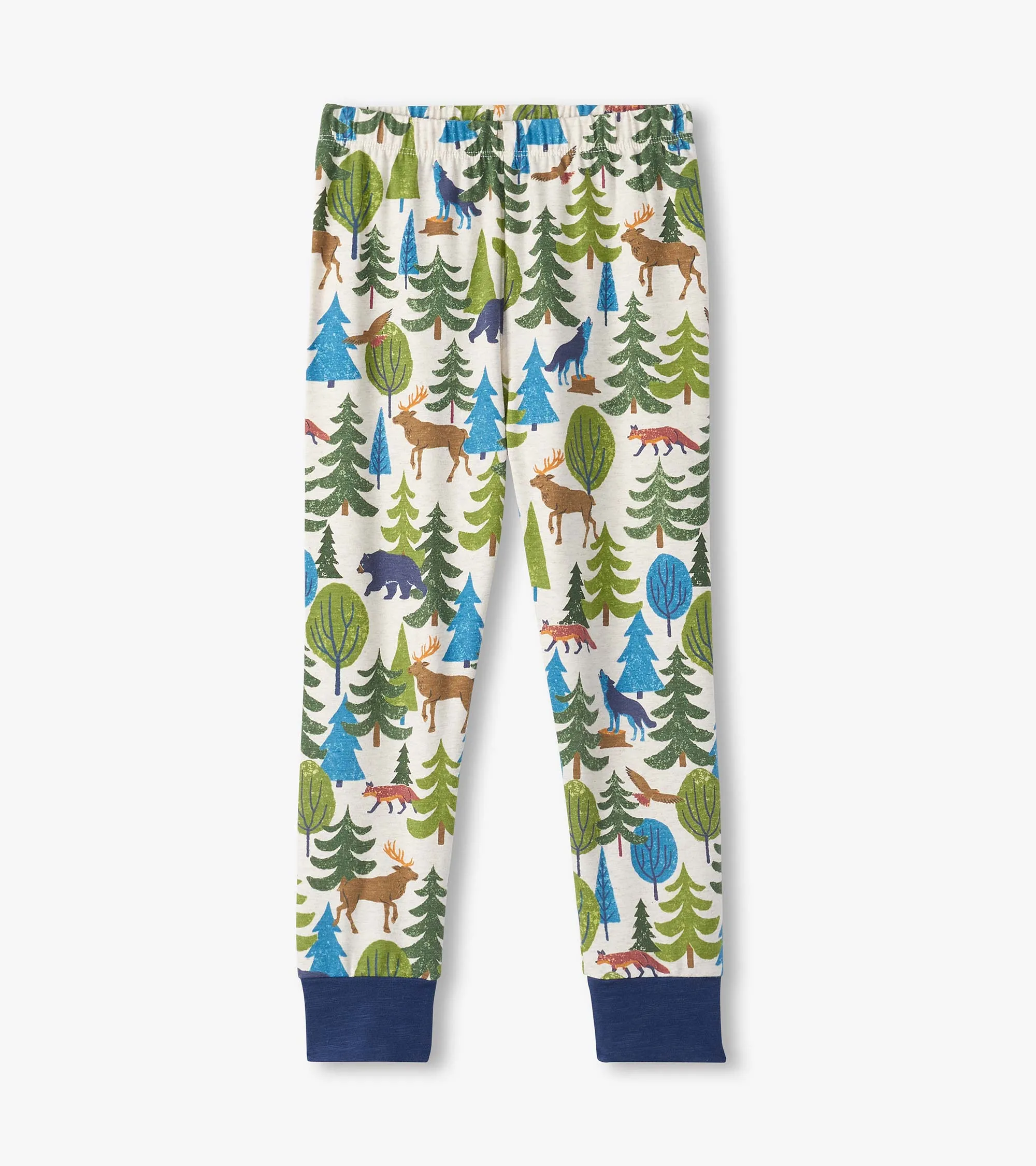 Boys Forest Scene Pajama Set -Hatley