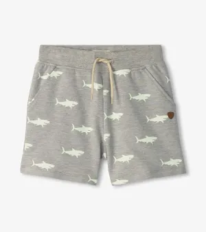 Boys Glow in the Dark Sharks Pull On Shorts -Hatley