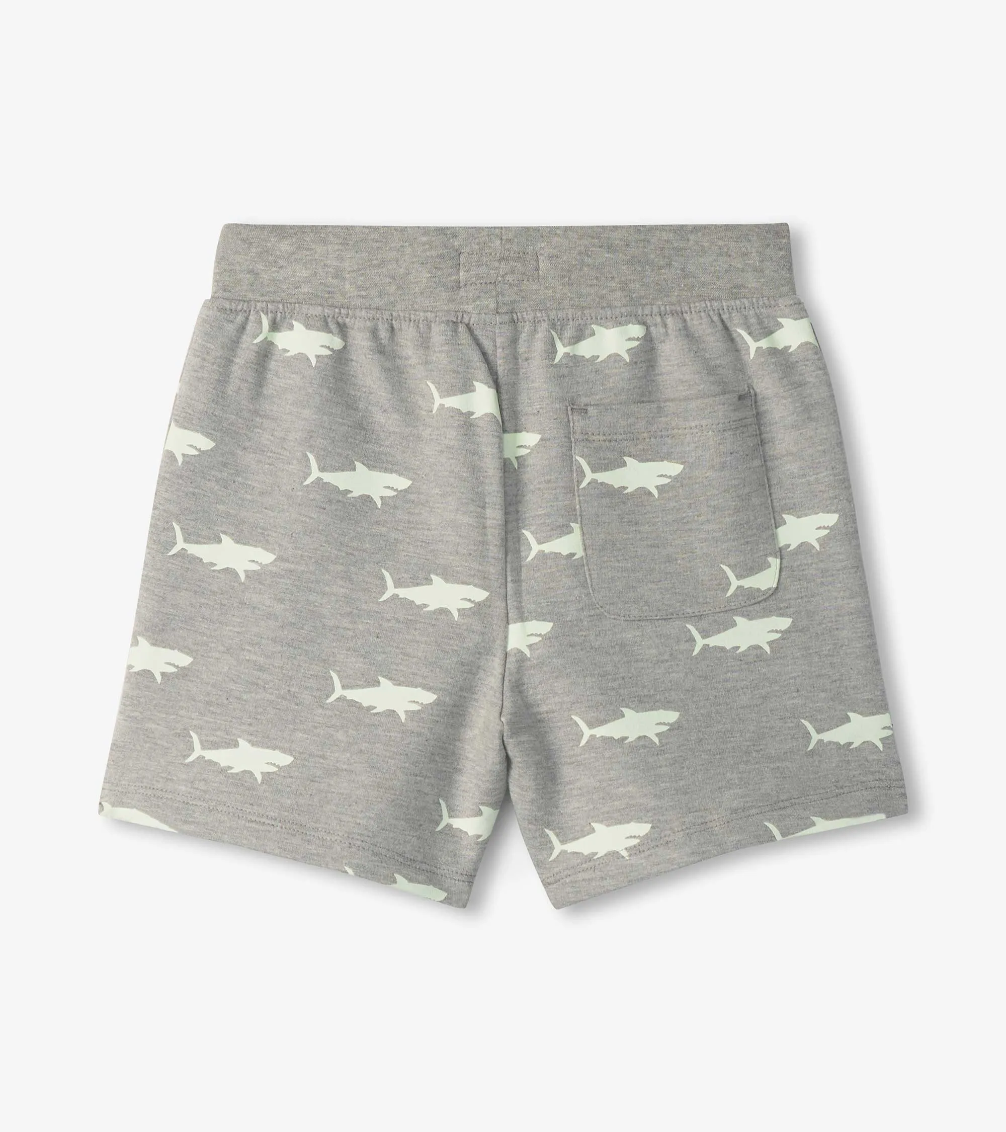 Boys Glow in the Dark Sharks Pull On Shorts -Hatley