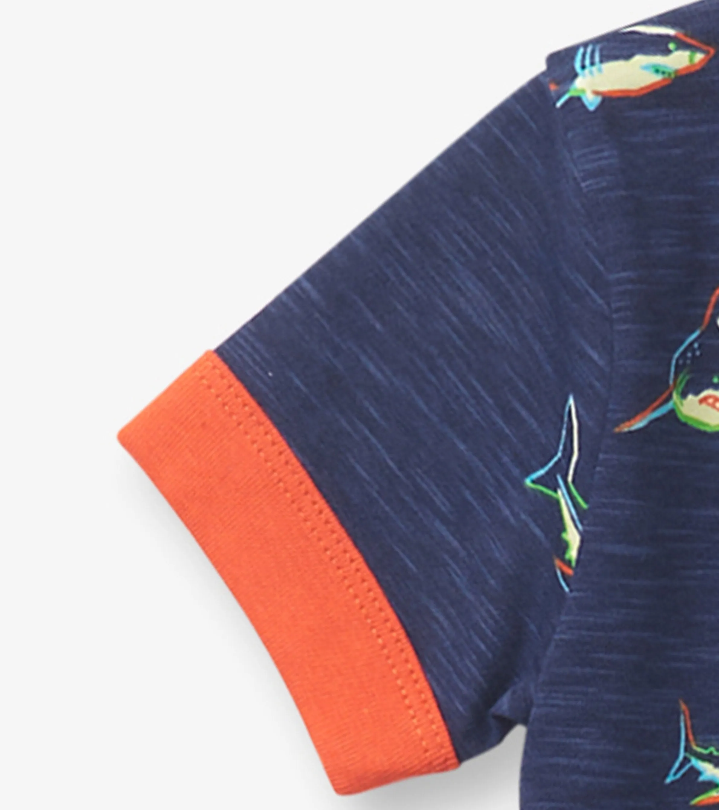 Boys Glow Sharks Short Pajama Set -Hatley