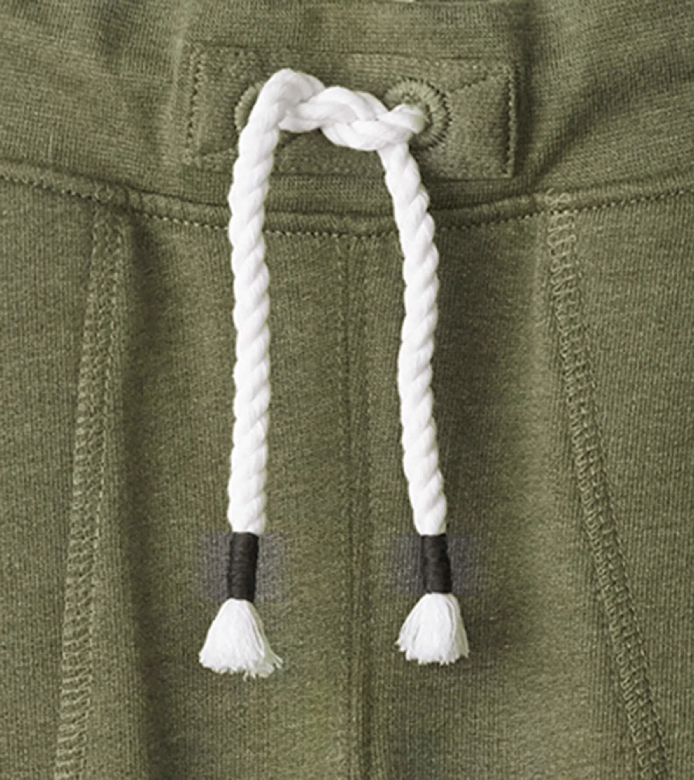 Boys Green Melange Slim Fit Joggers -Hatley