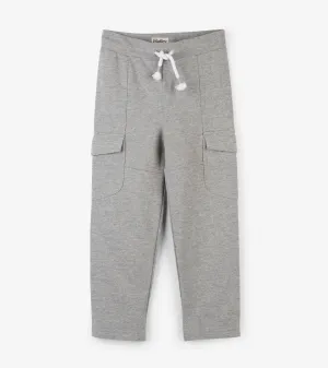 Boys Grey Cargo Joggers -Hatley