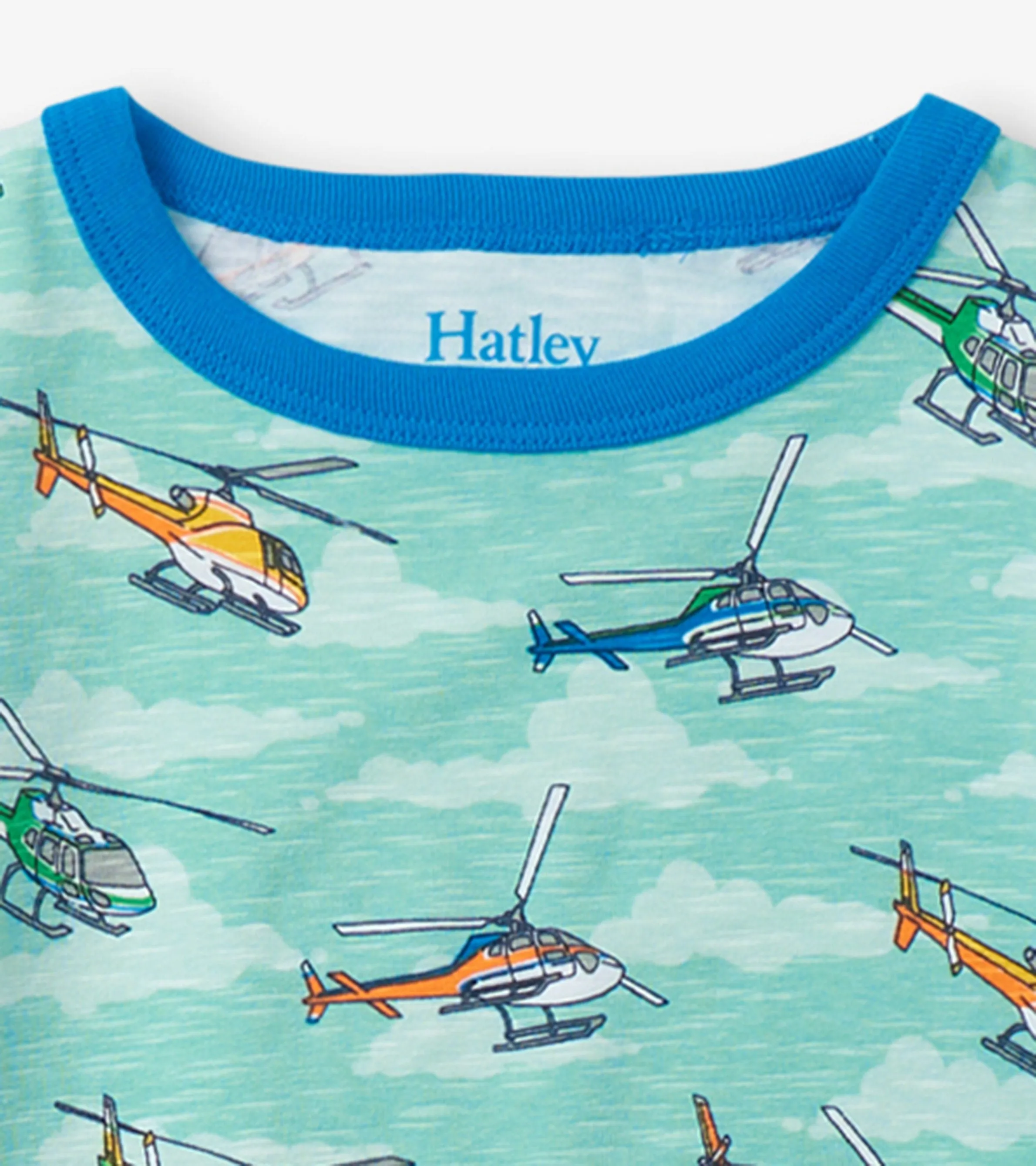 Boys Helicopters Pajama Set -Hatley