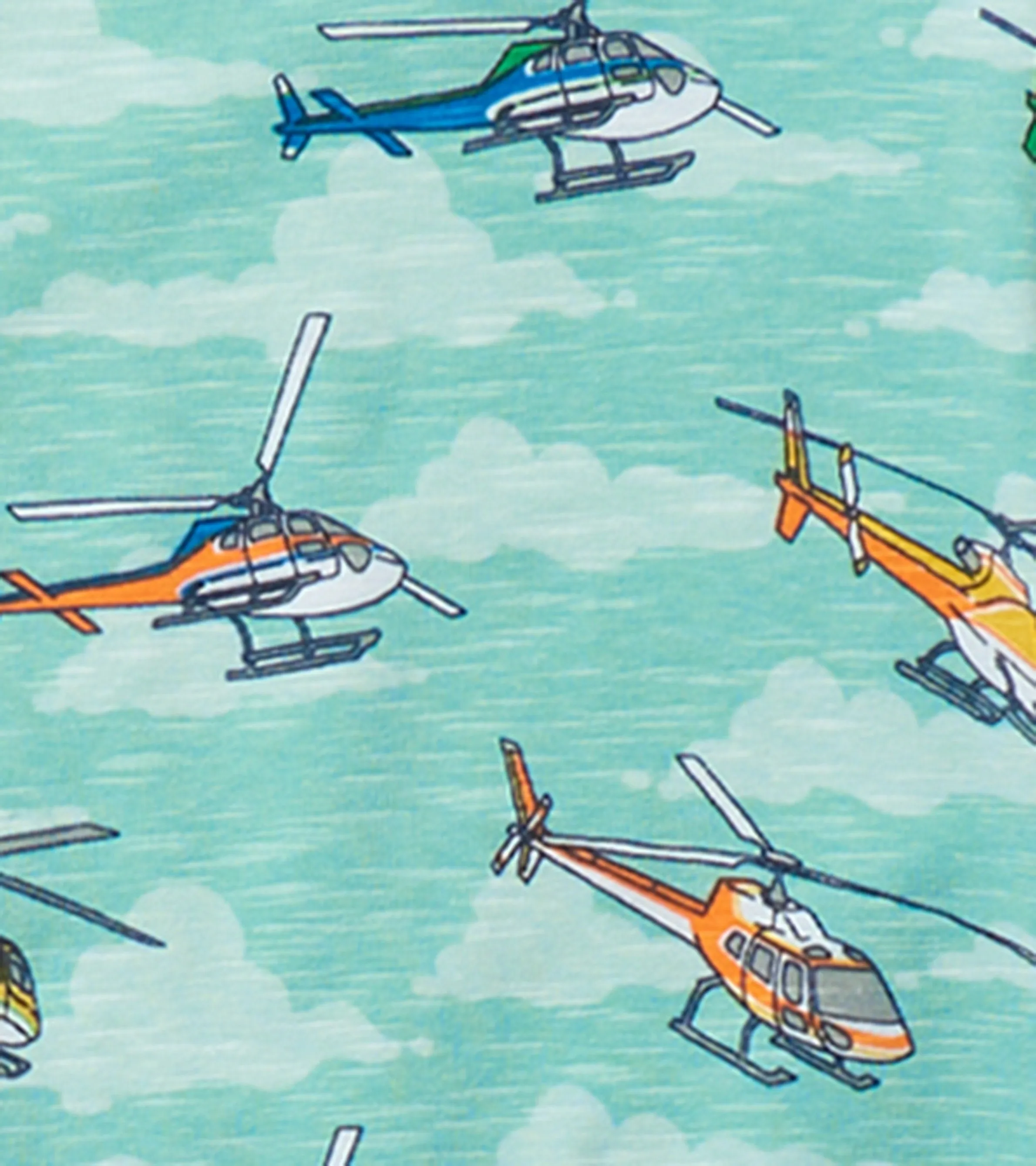 Boys Helicopters Pajama Set -Hatley