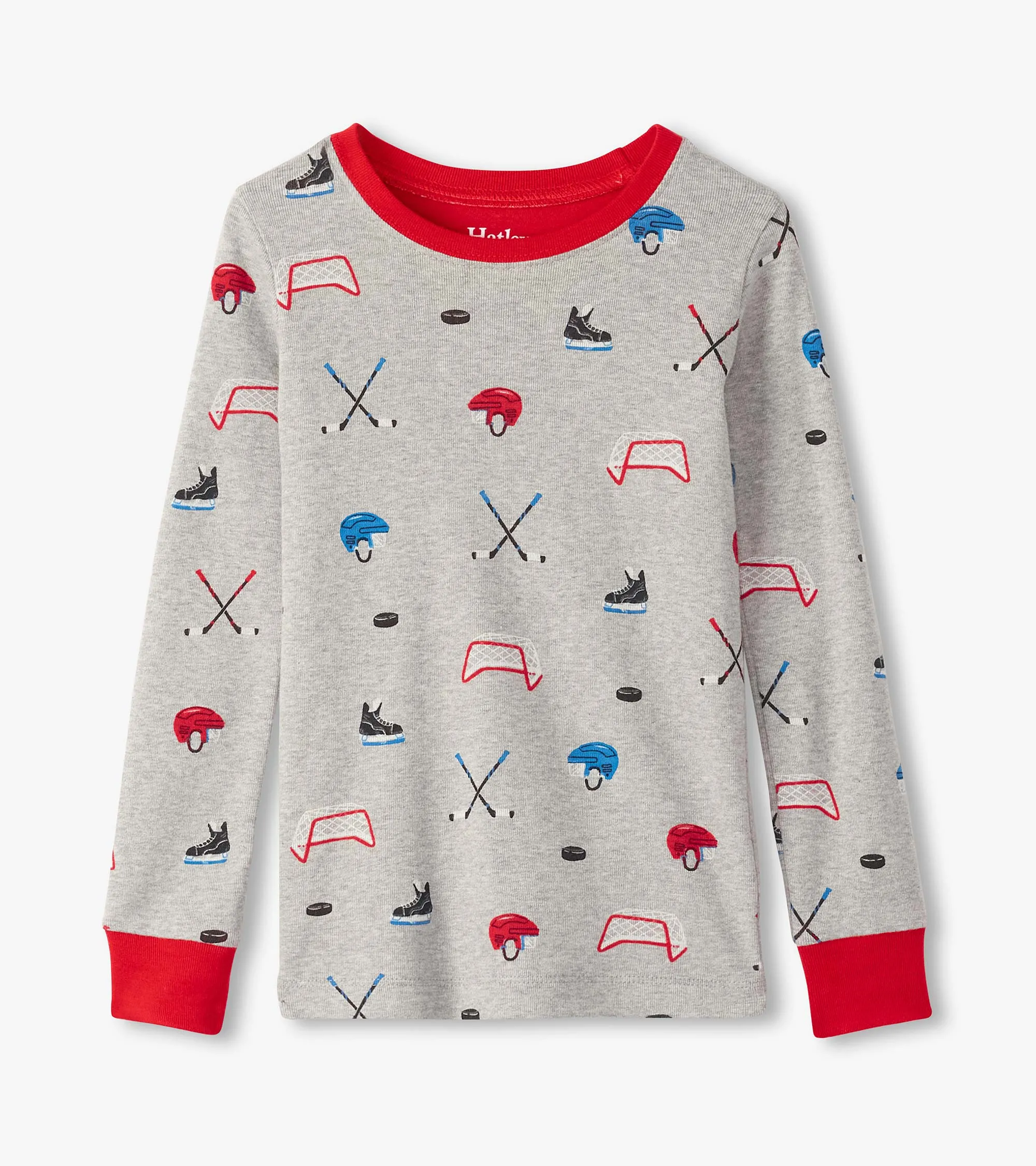 Boys Hockey Organic Cotton Pajama Set -Hatley