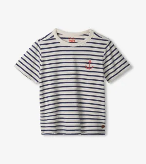 Boys Indigo Bamboo Tee -Hatley