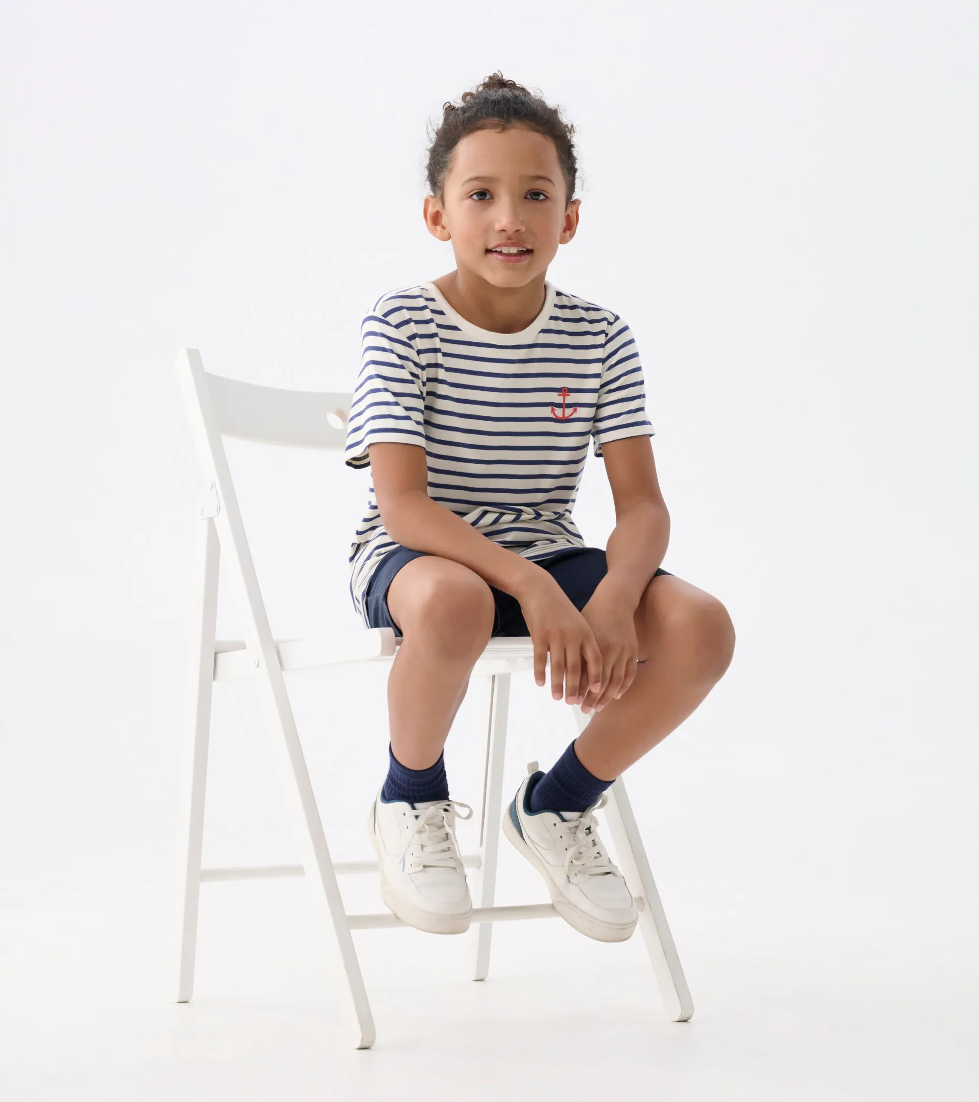 Boys Indigo Bamboo Tee -Hatley