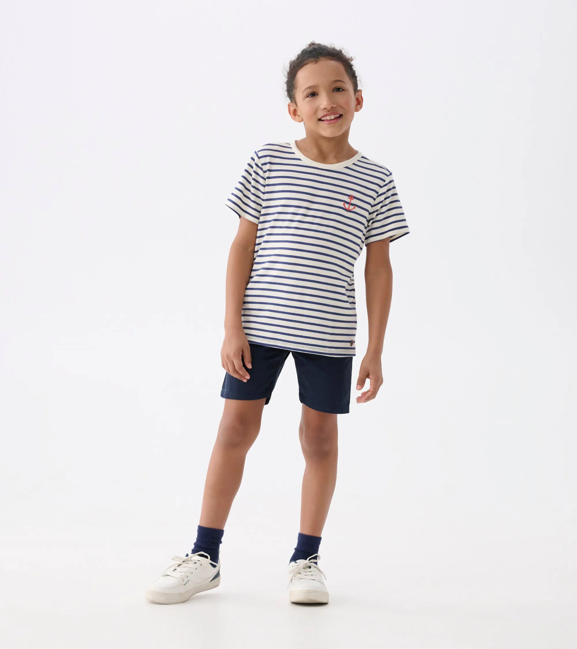 Boys Indigo Bamboo Tee -Hatley
