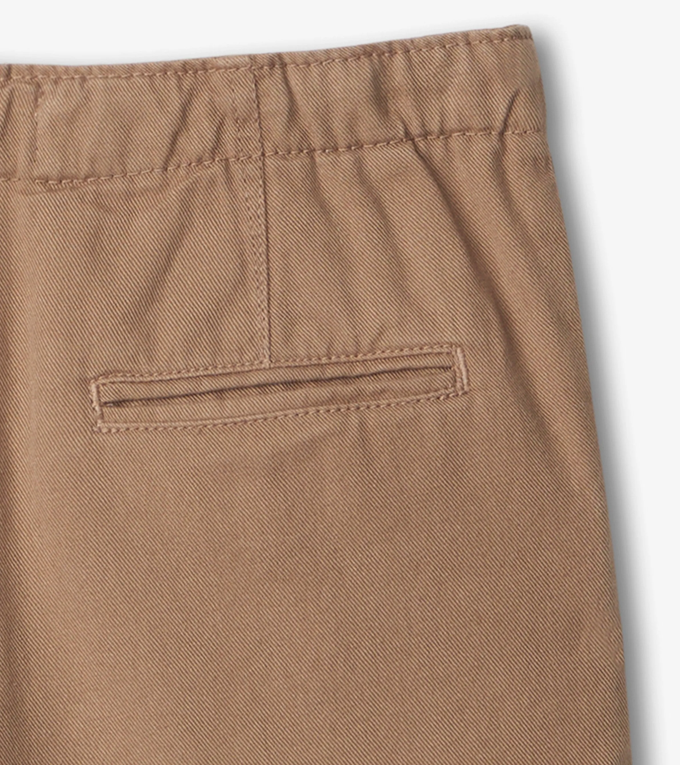 Boys Khaki Twill Shorts -Hatley