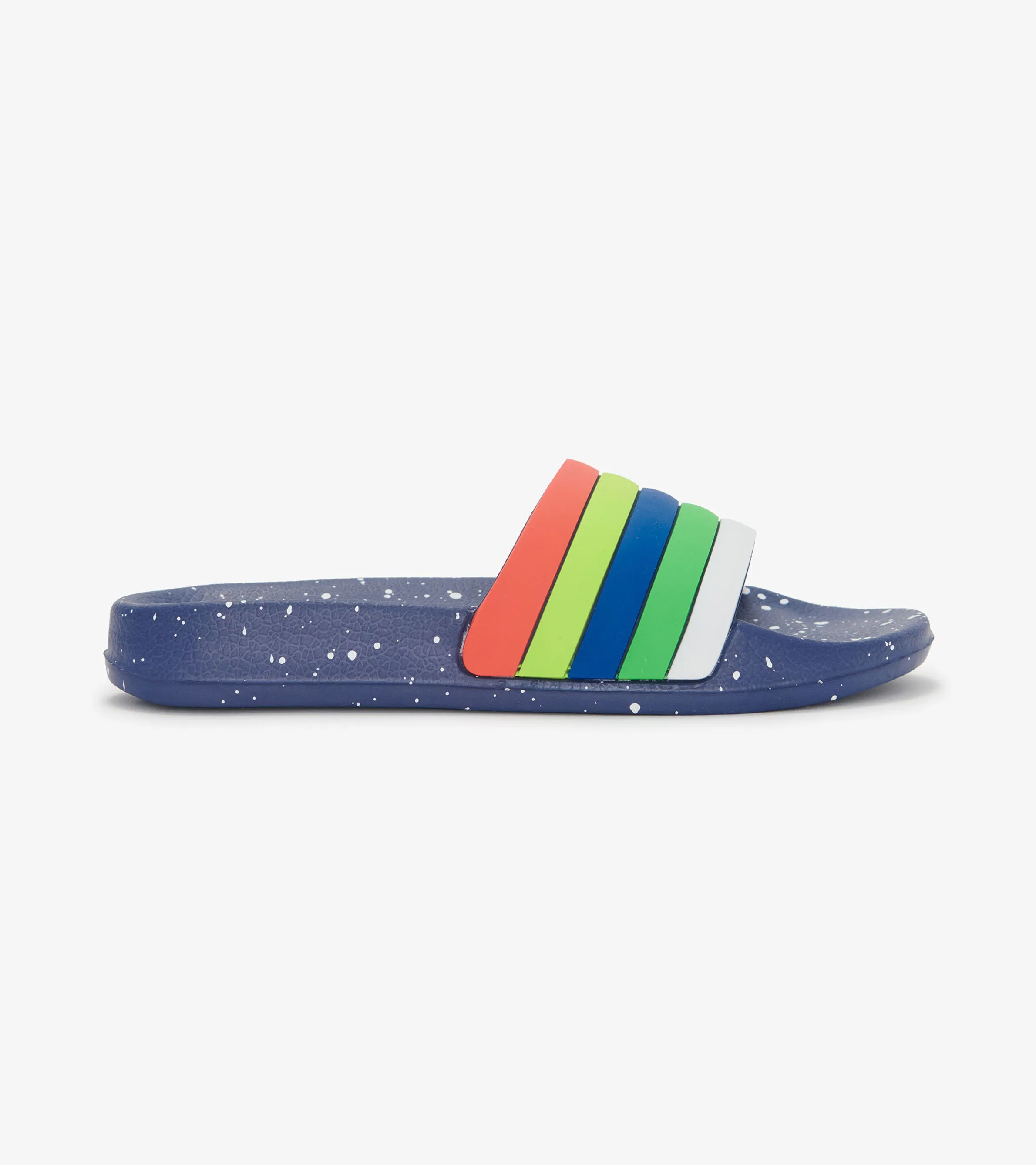 Boys Malibu Stripes Slides -Hatley