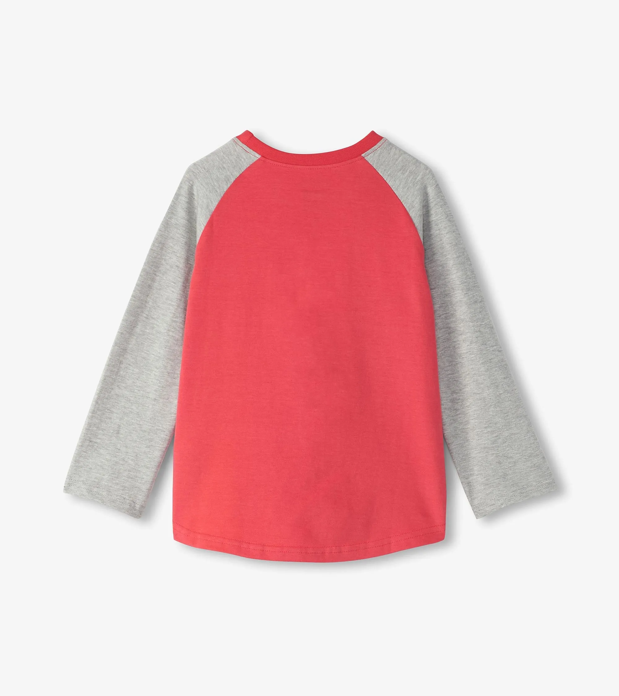 Boys Monster Trucks Long Sleeve Raglan T-Shirt -Hatley