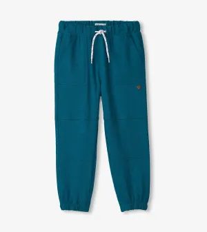 Boys Moroccan Blue Cozy Pants -Hatley