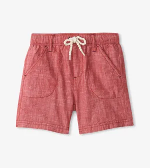 Boys Nautical Chambray Woven Shorts -Hatley