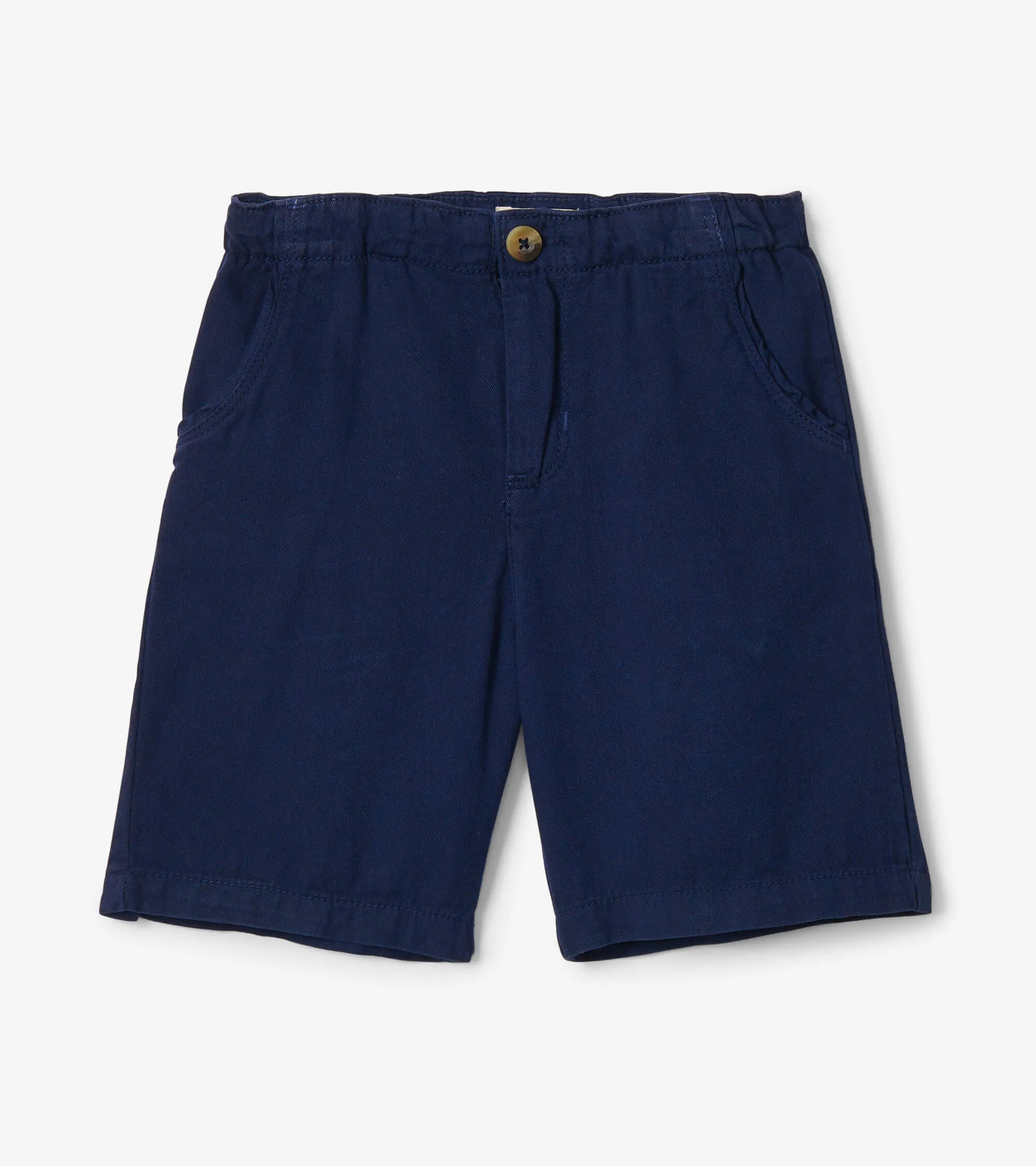 Boys Navy Twill Shorts -Hatley