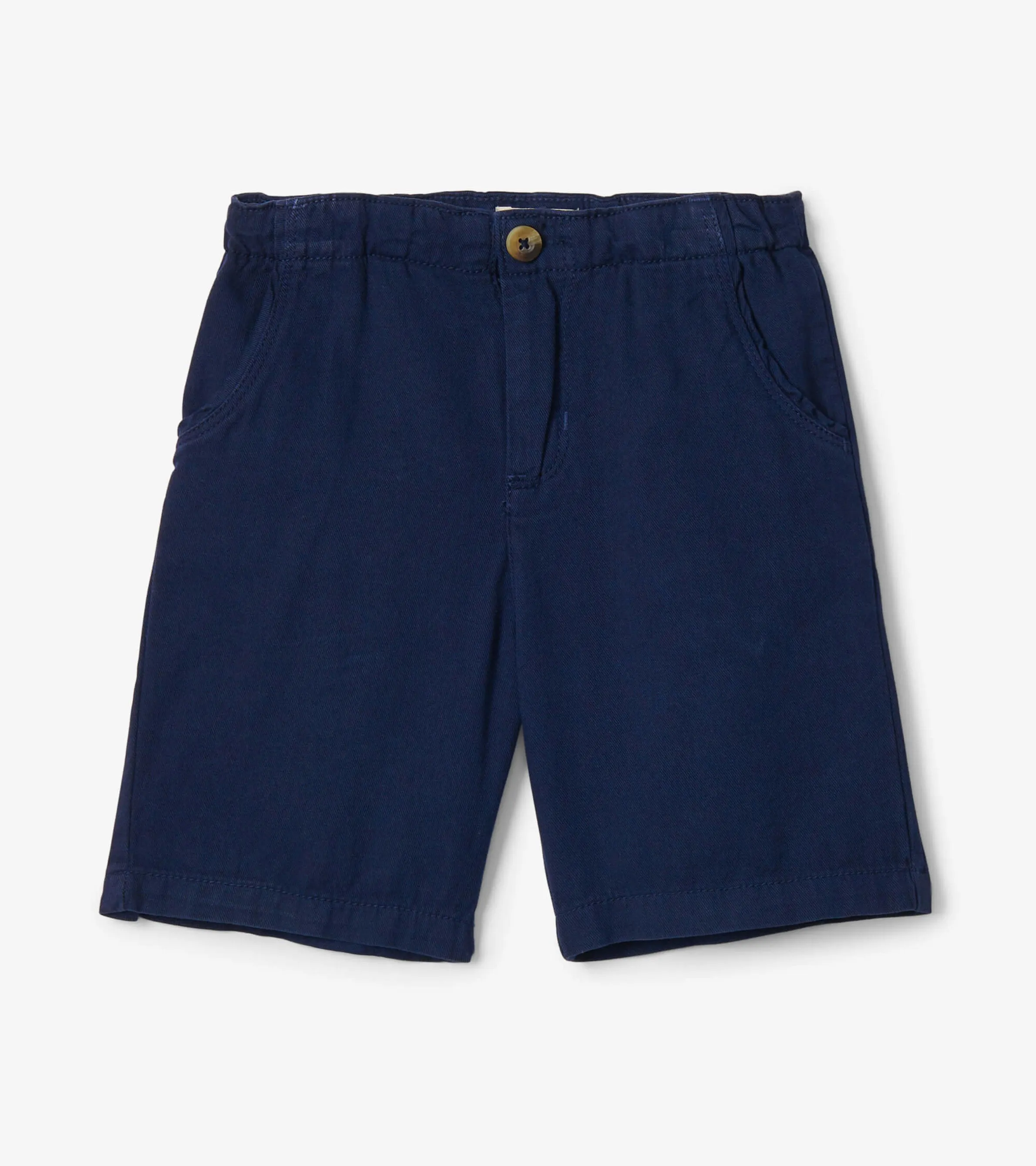 Boys Navy Twill Twill Shorts -Hatley