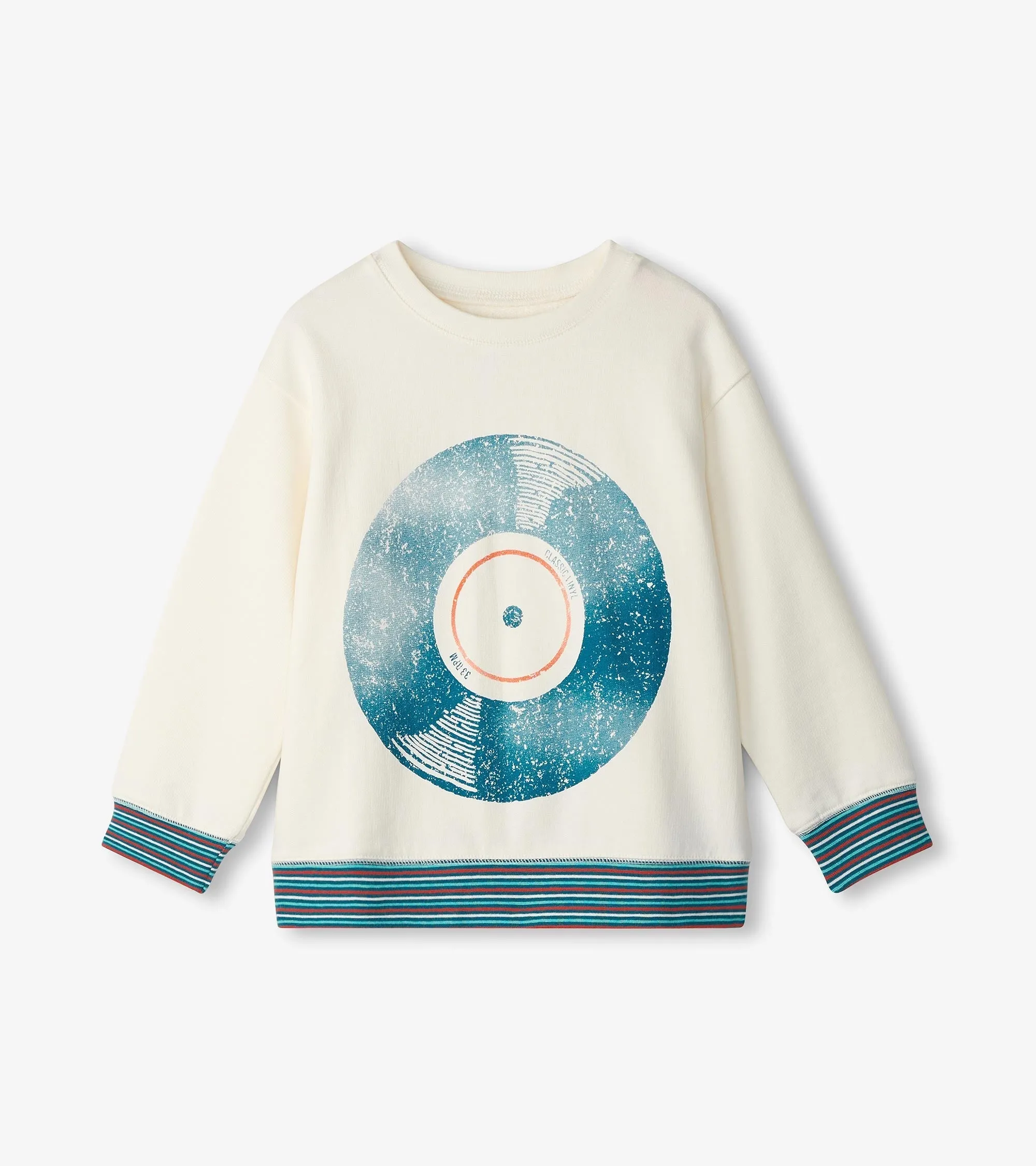 Boys Old School Vinyl Sweatshirt -Hatley