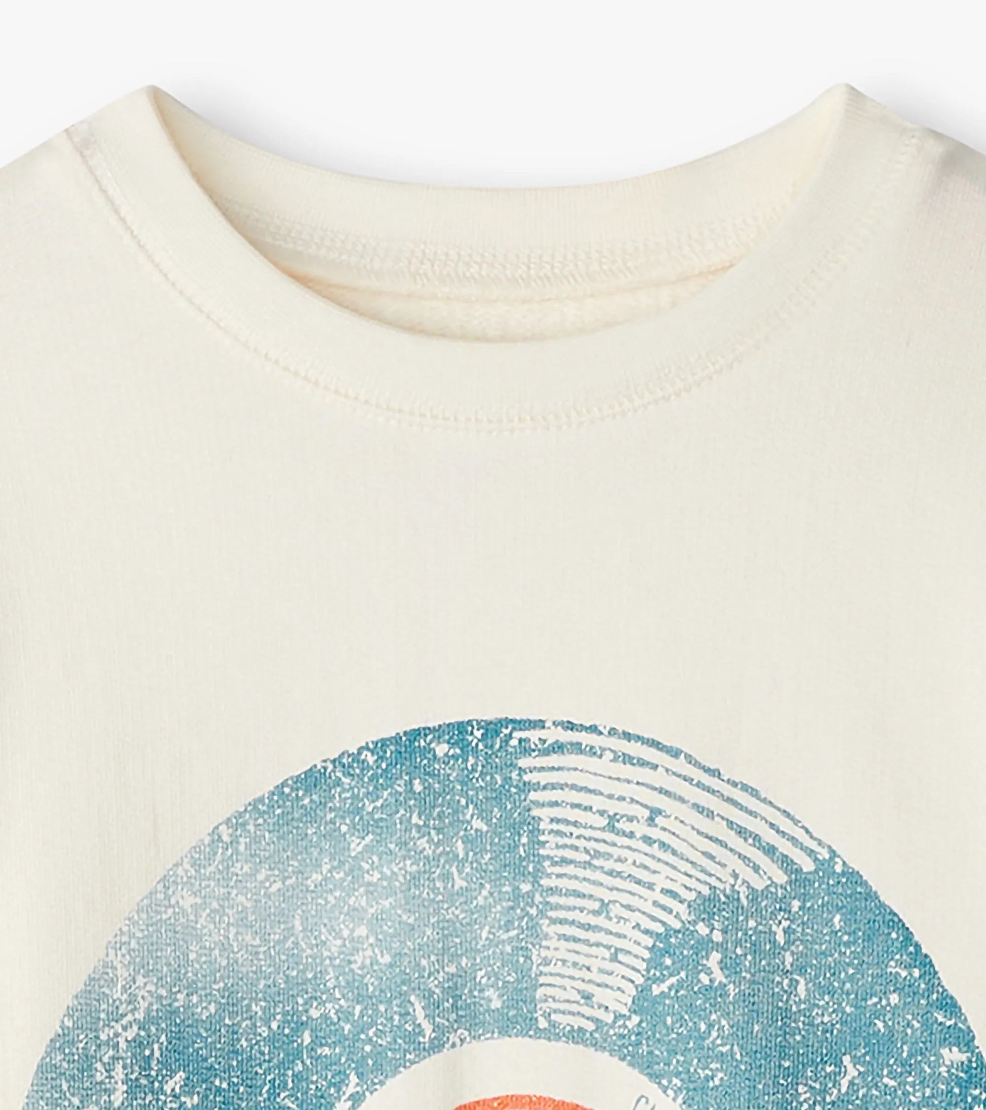 Boys Old School Vinyl Sweatshirt -Hatley