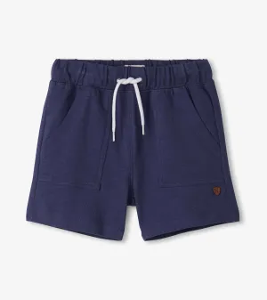 Boys Patriot Blue Relaxed Shorts -Hatley