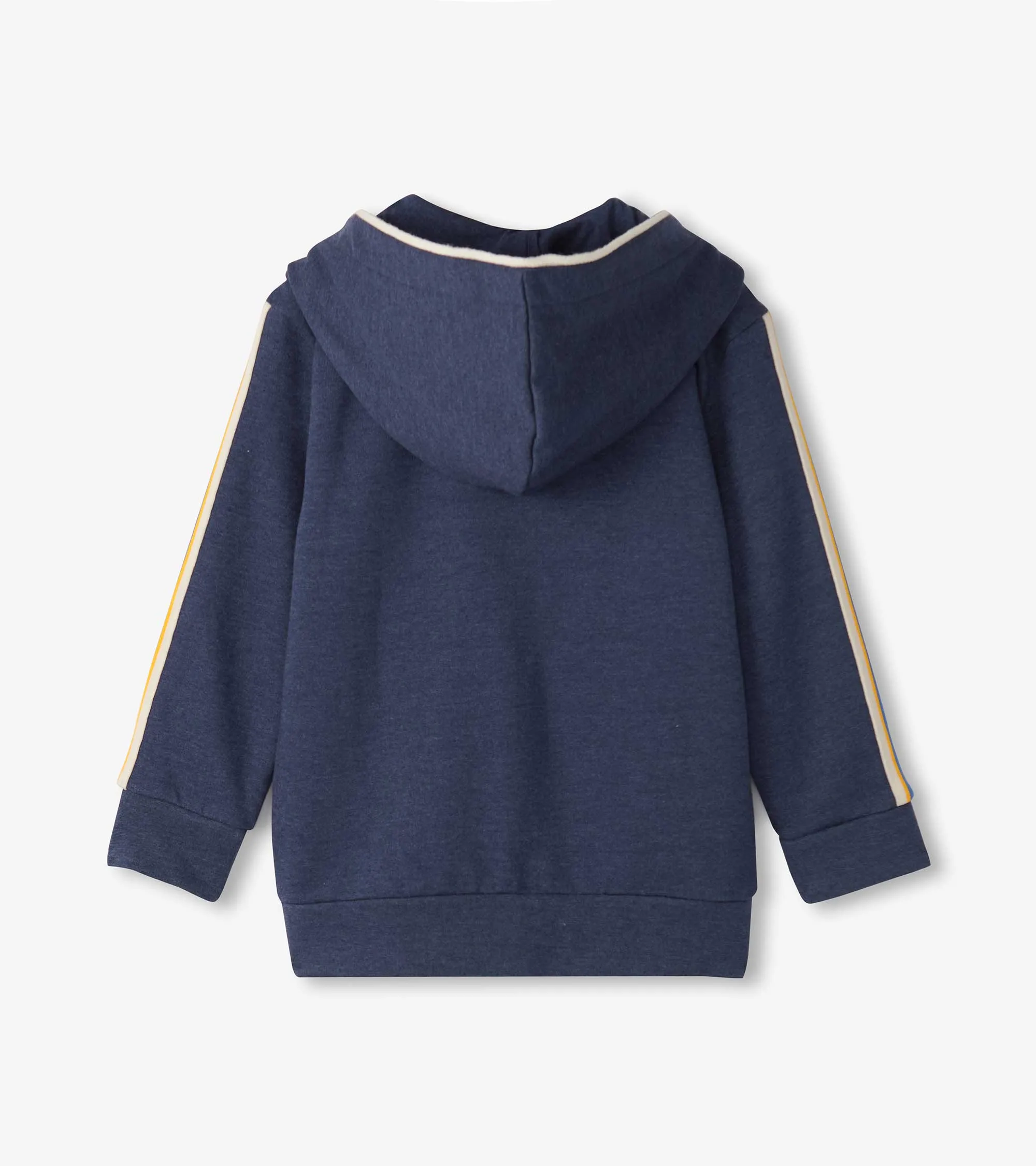 Boys Patriot Blue Zip-Up Hoodie -Hatley