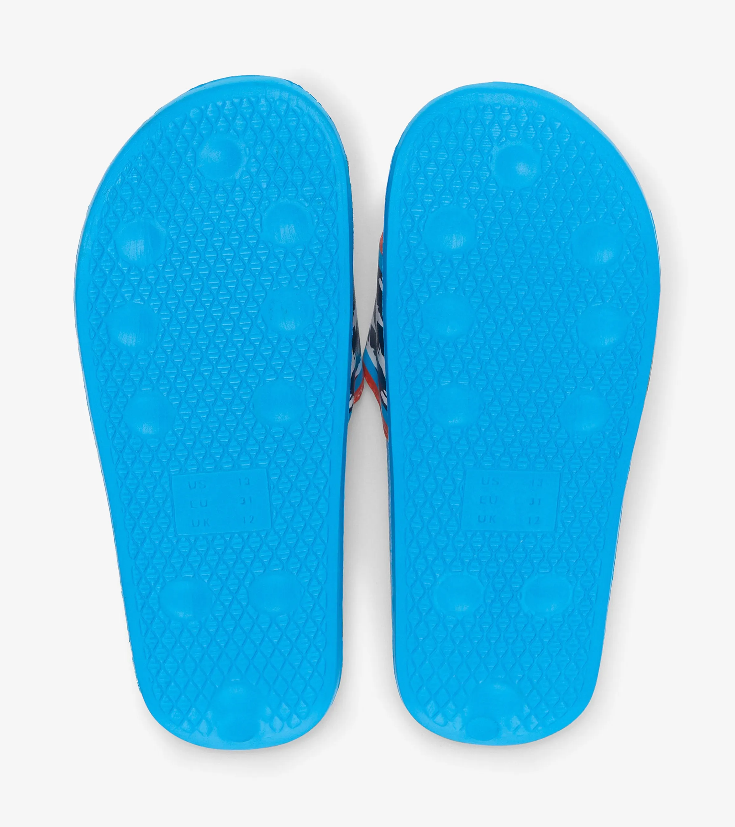 Boys Printed Sharks Slides -Hatley