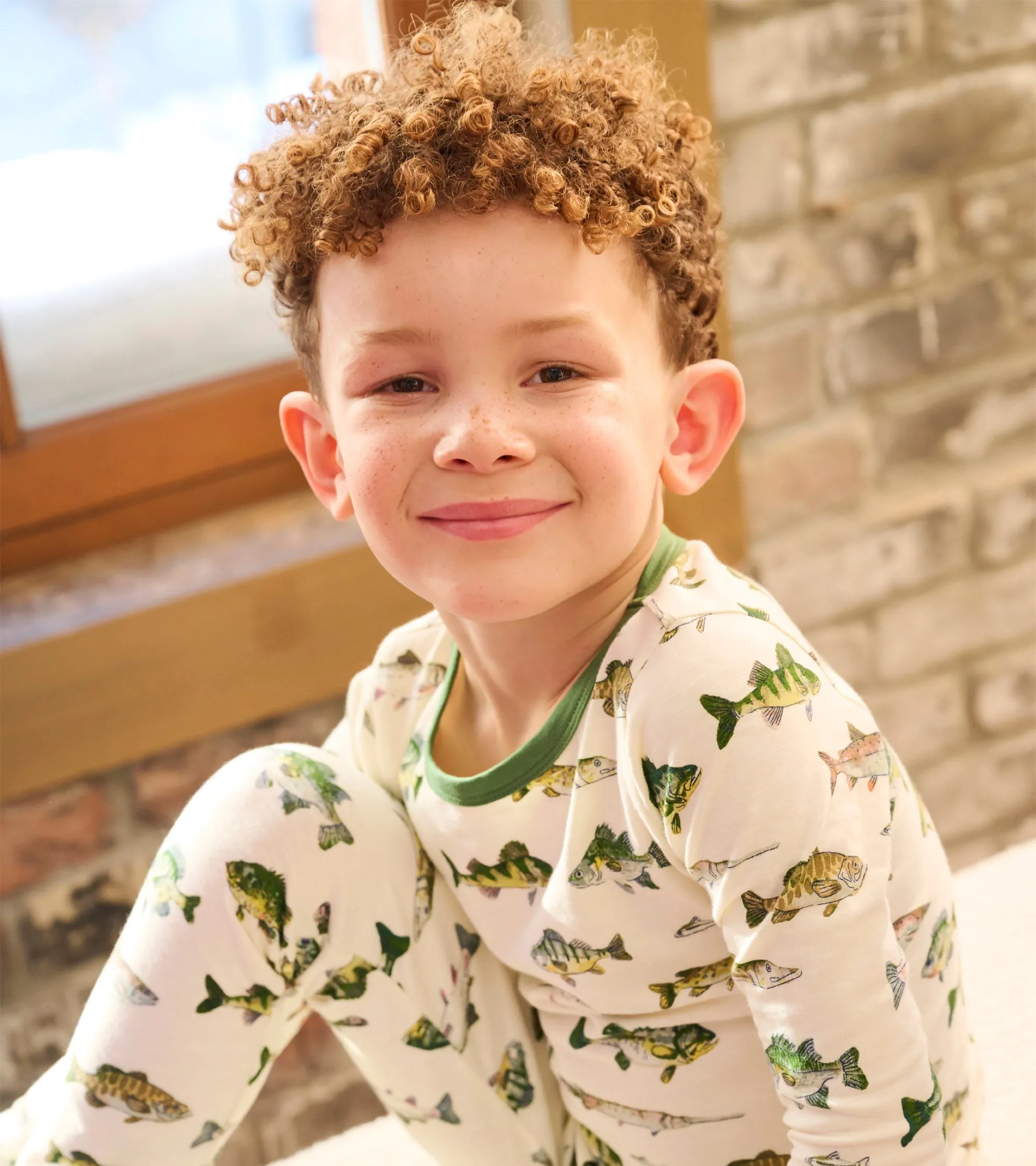 Boys Real Fish Pajama Set -Hatley