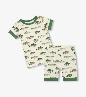 Boys Real Fish Short Pajama Set -Hatley