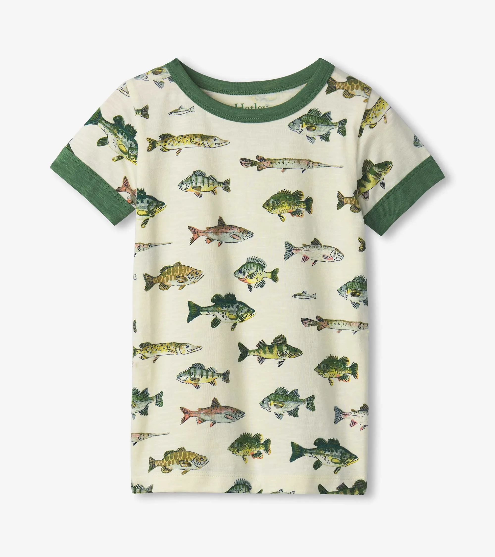 Boys Real Fish Short Pajama Set -Hatley