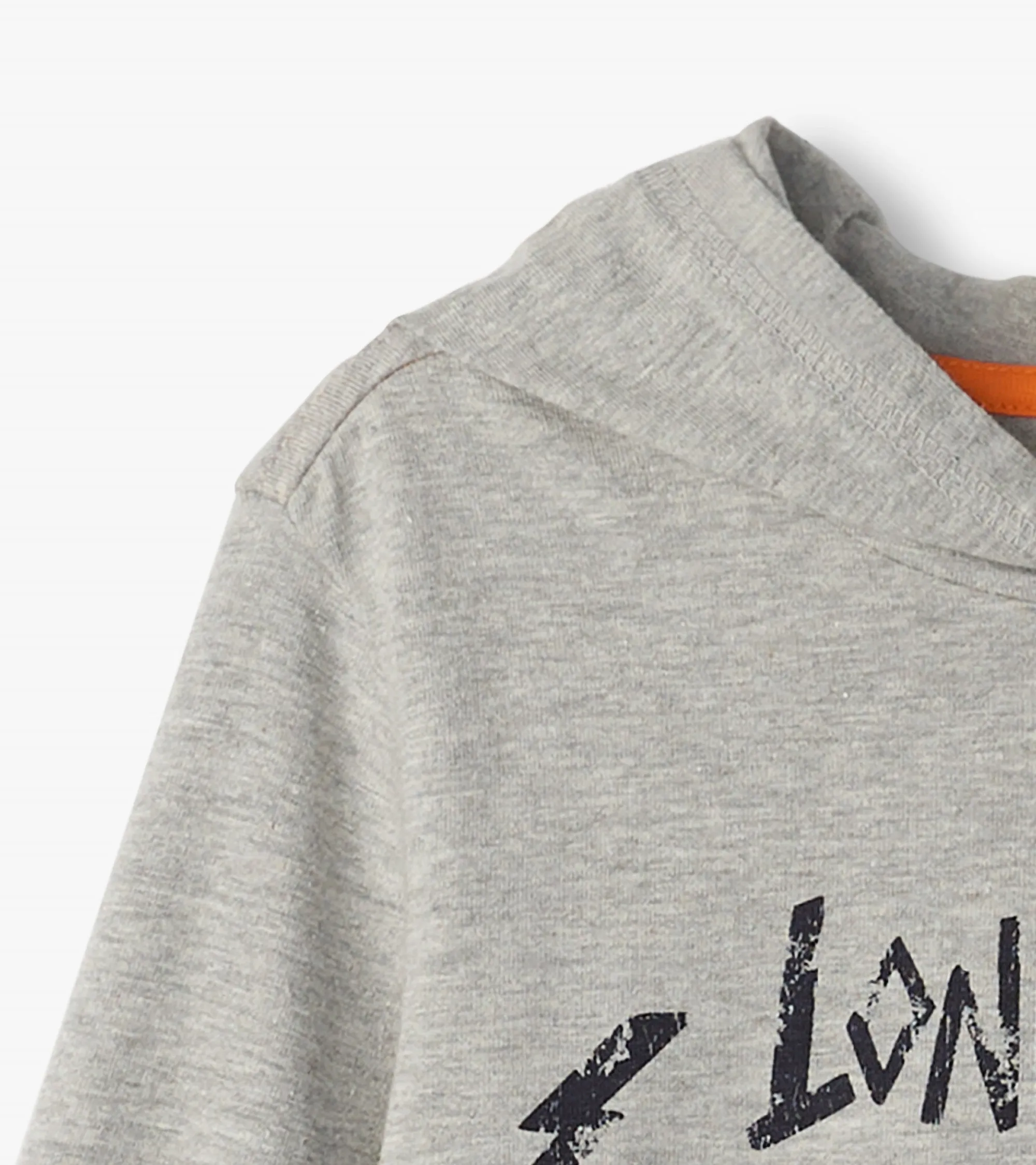 Boys Rock & Roll Long Sleeve Hoodie Tee -Hatley