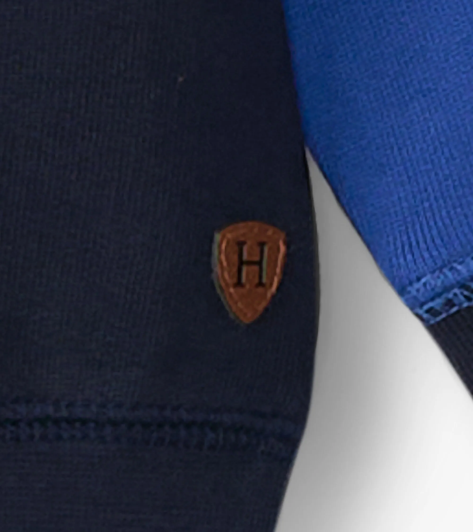 Boys Salute Striped Panel Sweatshirt -Hatley