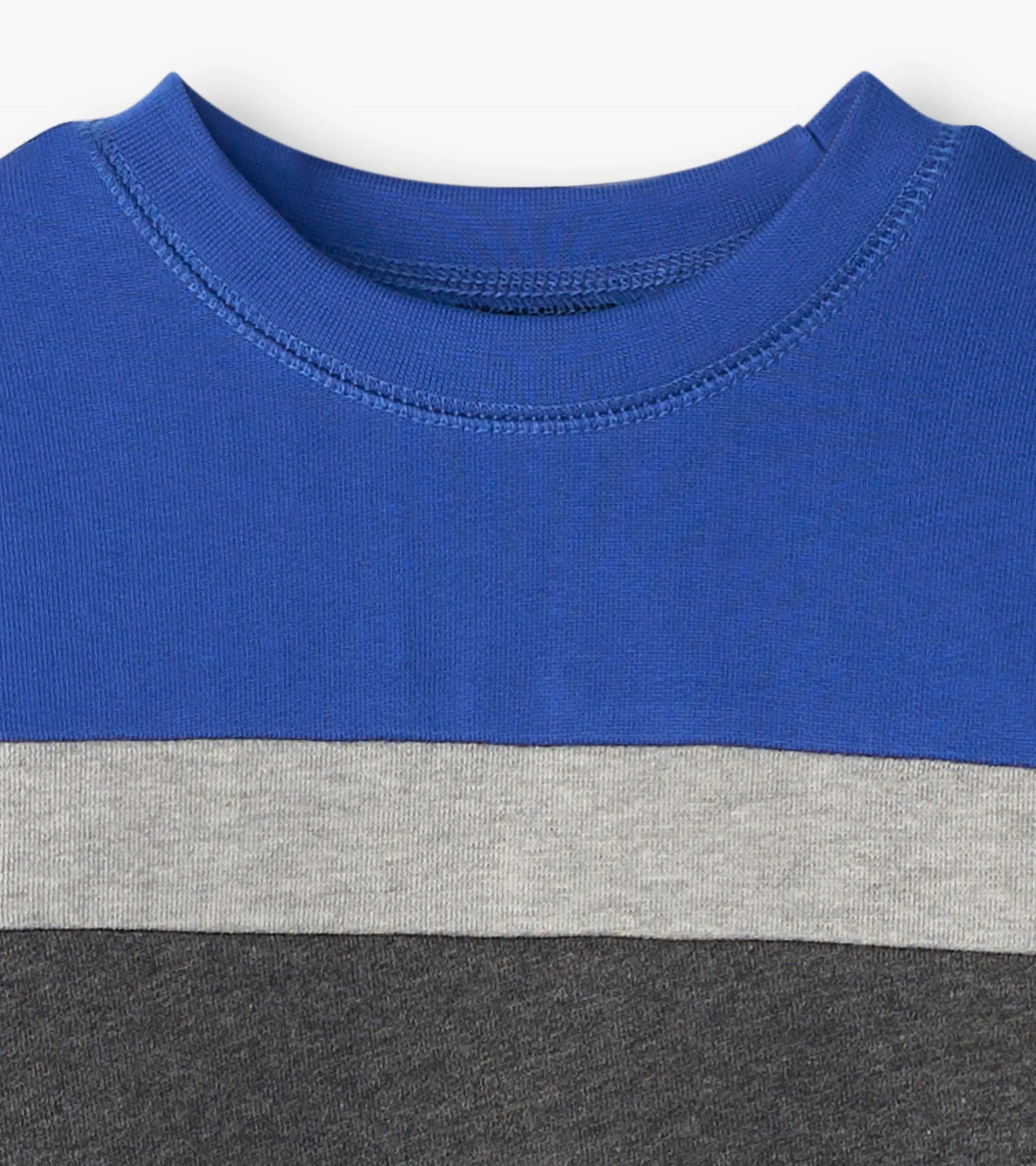 Boys Salute Striped Panel Sweatshirt -Hatley
