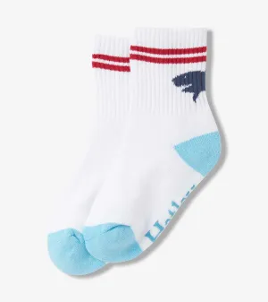 Boys Shark Silhouette Crew Socks -Hatley